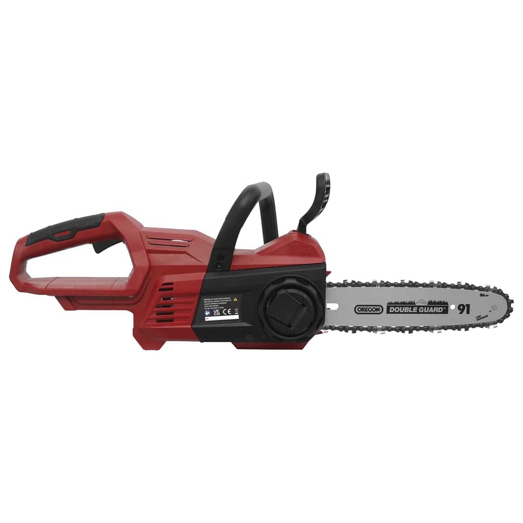 Sealey Cordless Chainsaw 25cm 20V SV20 Series Kit -  2 Batteries