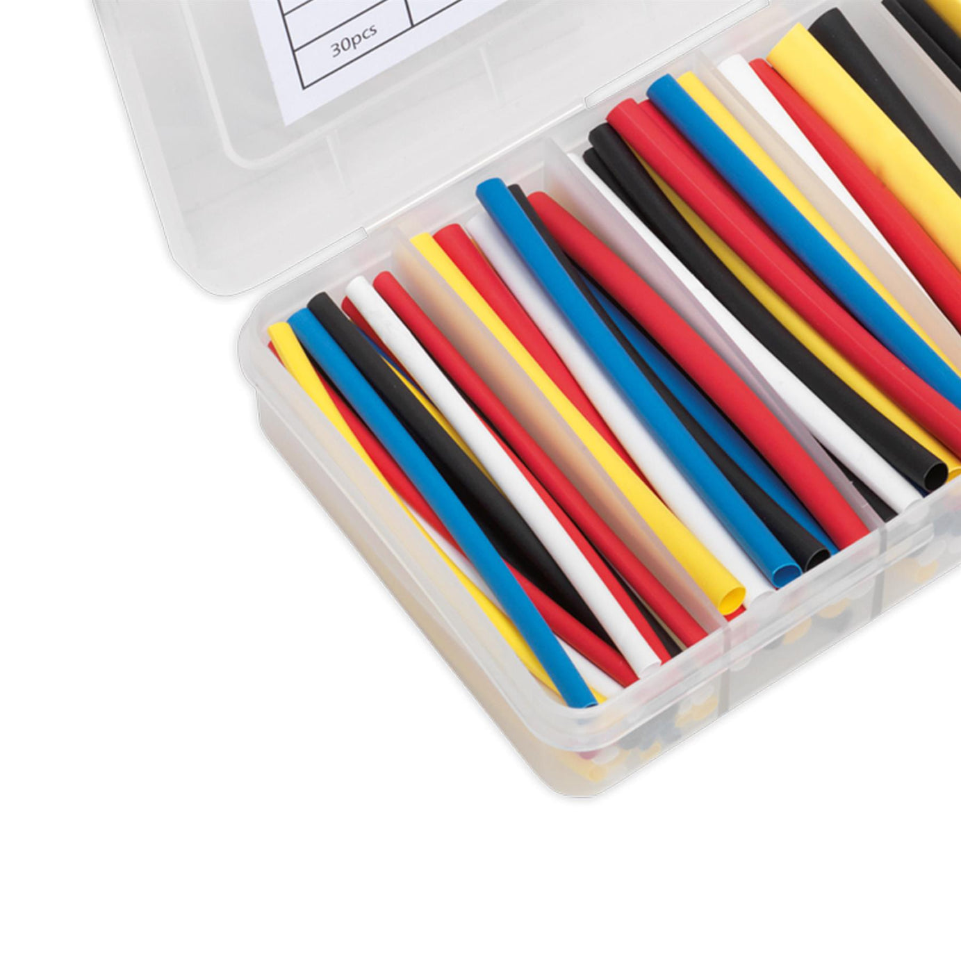 Sealey Heat Shrink Tubing Assortment 95pc 100mm Mixed Colours
