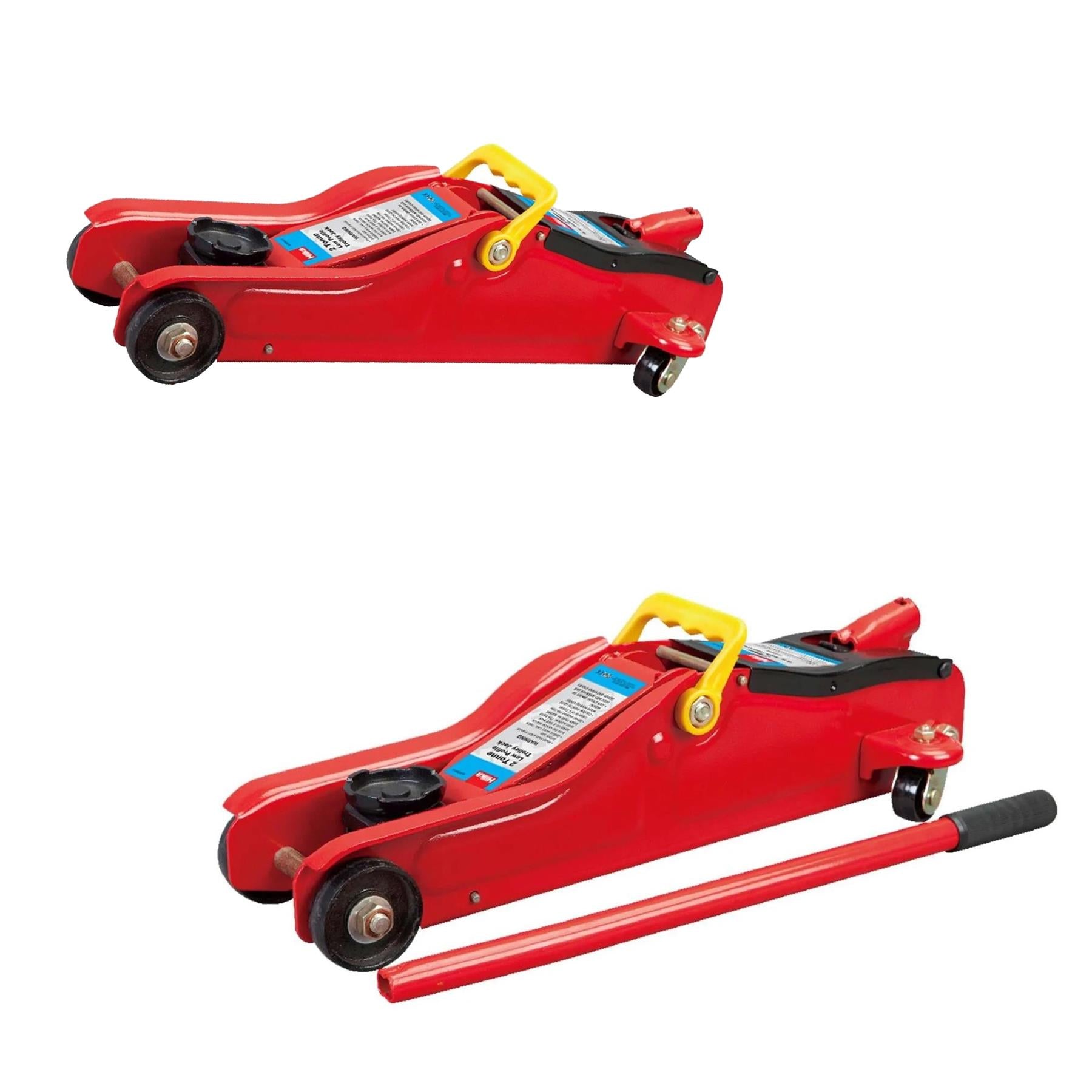 Compact 2 Tonne Low Profile Trolley Jack