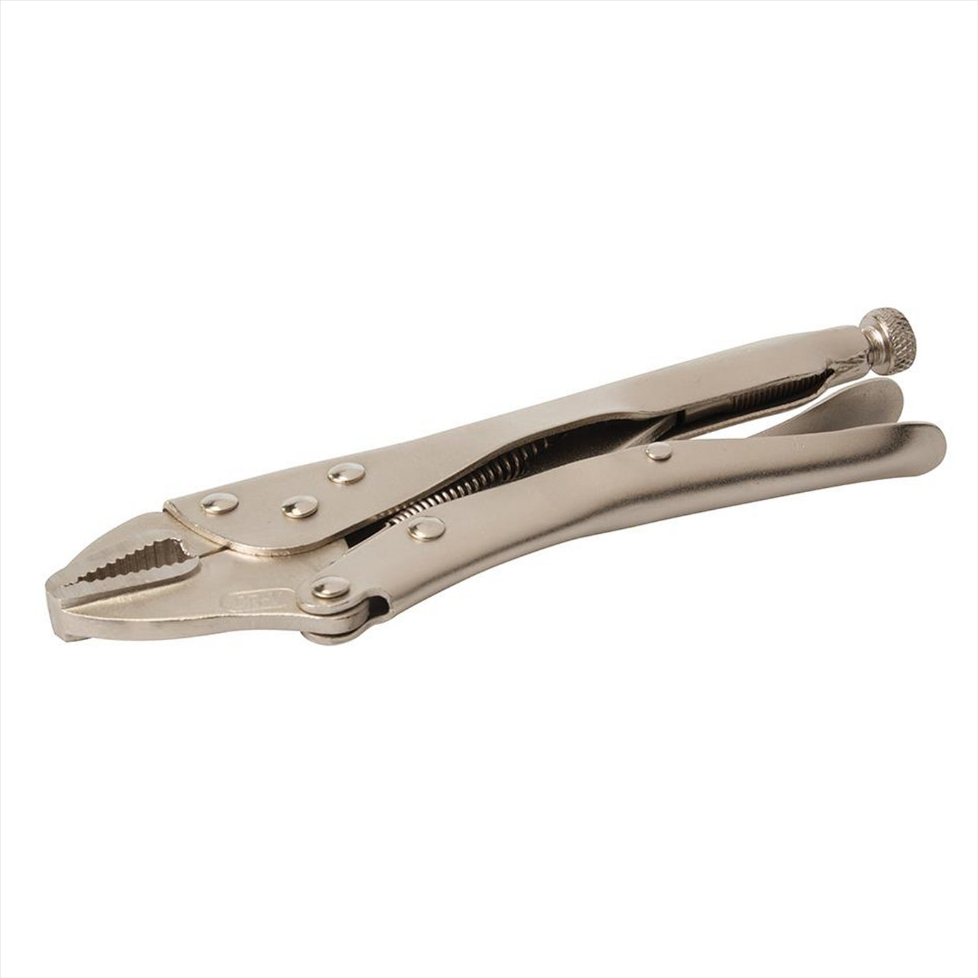 Self Locking Pliers - 220mm Straight Easy Screw Adjustment For Controlled Grip