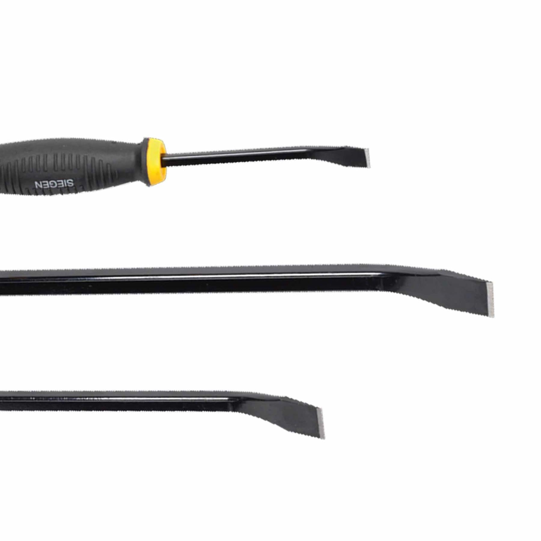 Sealey Pry Bar Set with Hammer Cap 4pc