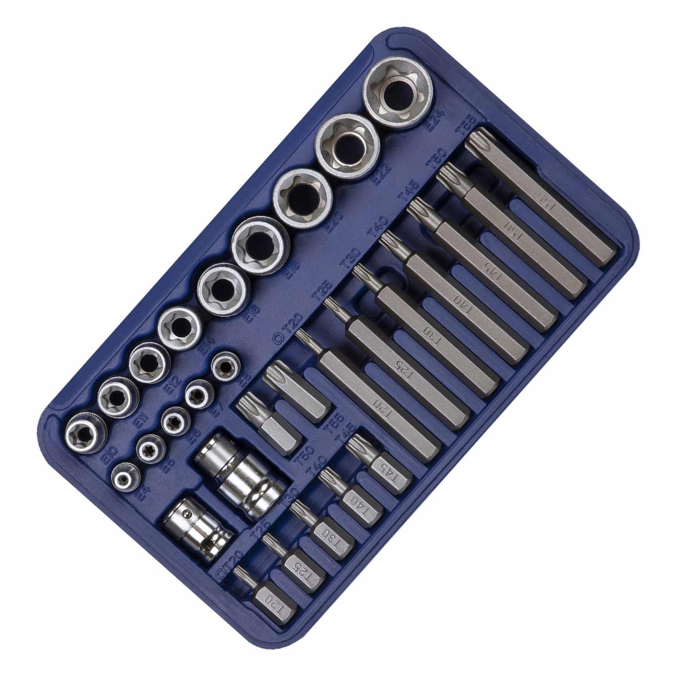 TRX-Star* Socket & Bit Set 30pc 1/4", 3/8" & 1/2"Sq Drive Sealey