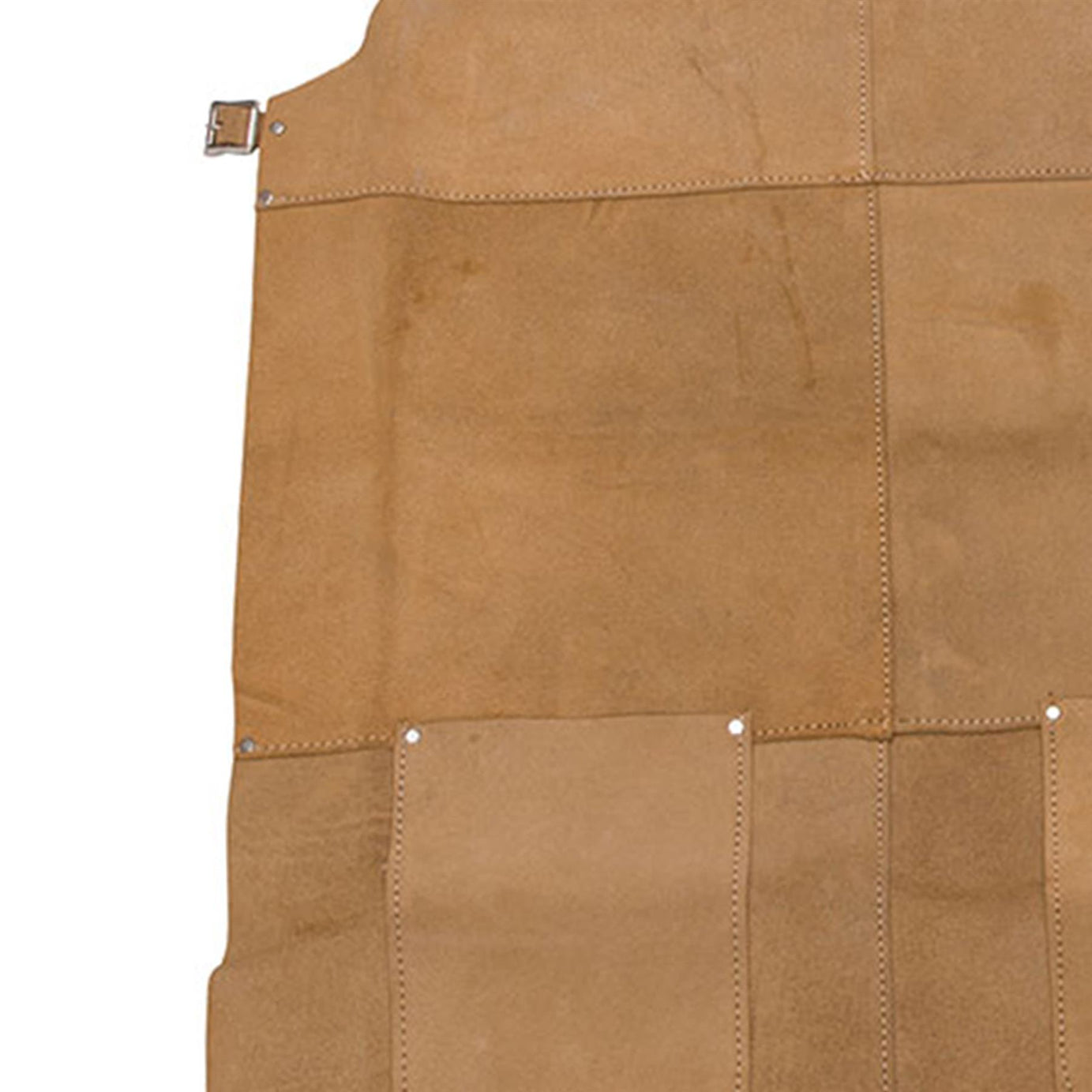 Welders Welding Apron Full Length Chrome Leather Tan Blacksmith Heavy Duty