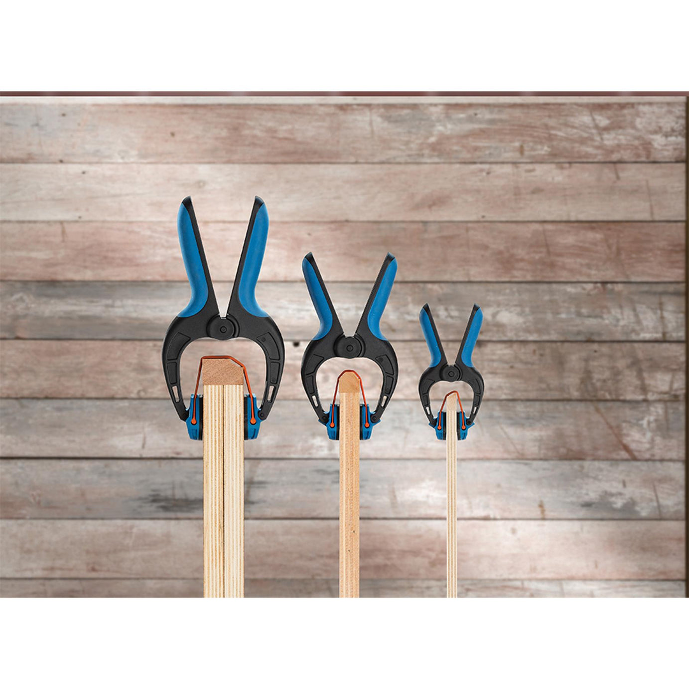 Small Bandy Clamp 2pce Large Ultra-Grip Clamp Pads With 3 Extra-Strength Splines