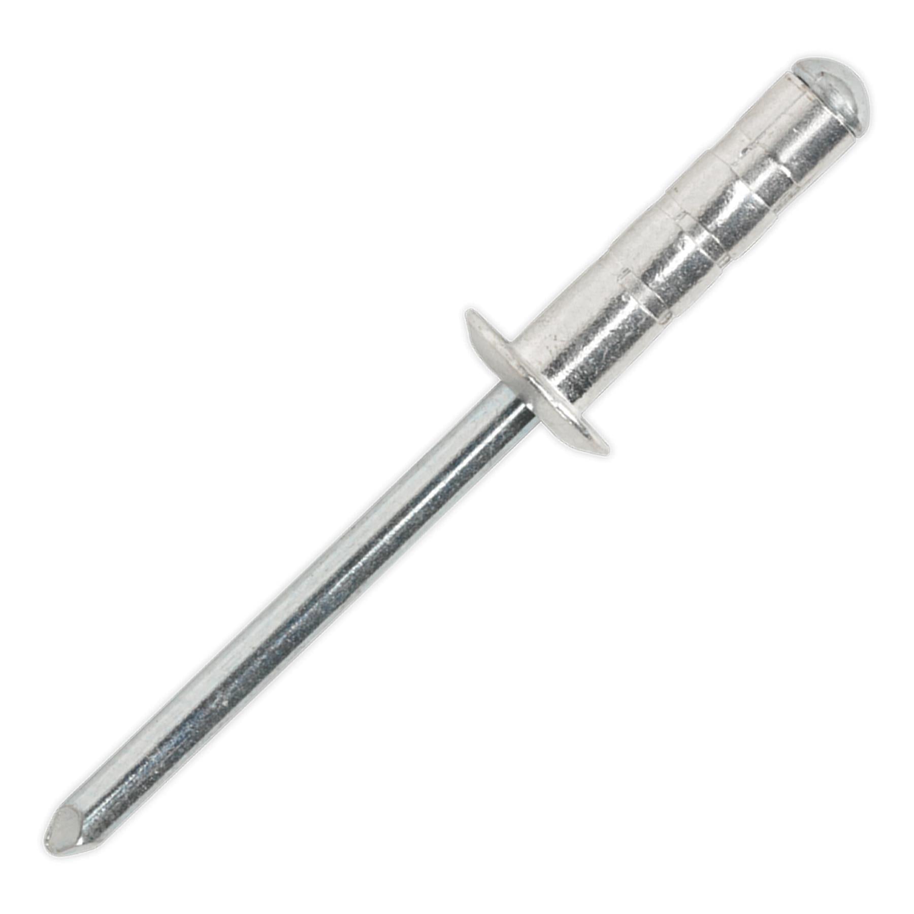 Sealey Aluminium Multi-Grip Rivet Std Flange 3.2 x 13mm Pack of 200