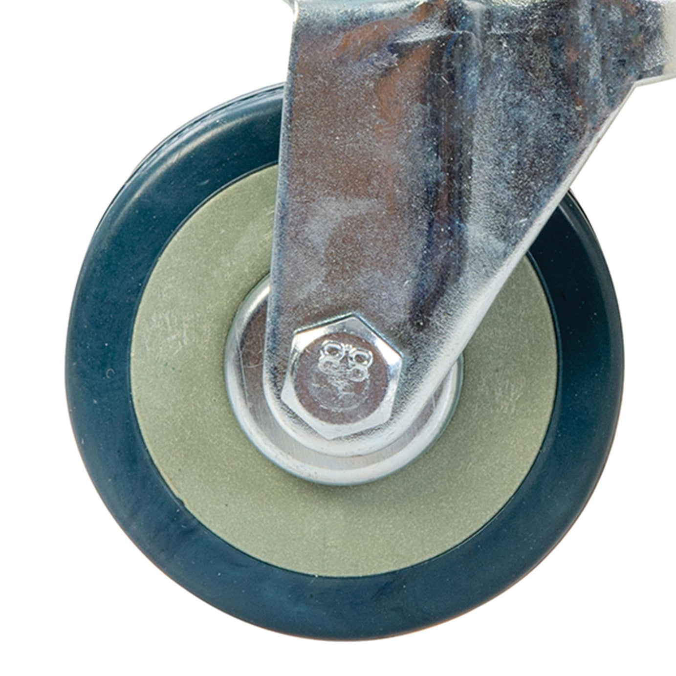 Swivel Rubber Castor - 50mm 50Kg Wheel Rubber Castor With Non-Marking Tyre