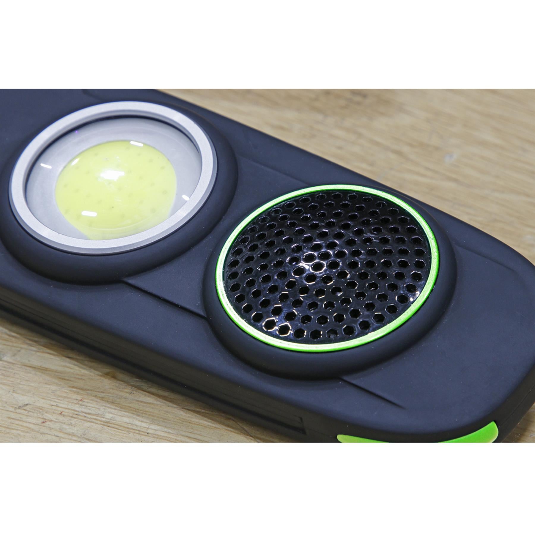 Sealey Rechargeable Torch with Wireless Speaker 10W COB LED