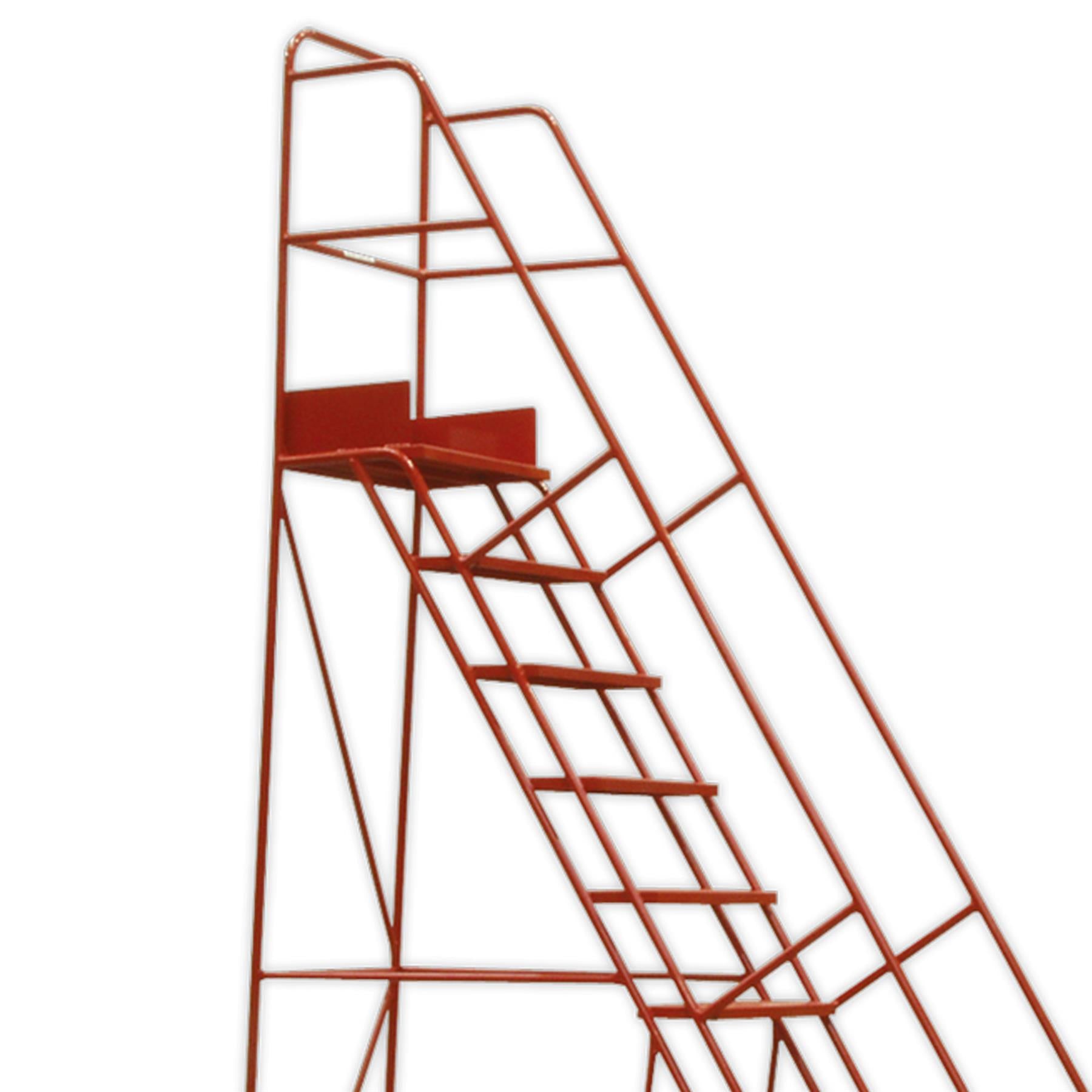 Sealey Mobile Safety Steps 8-Tread Garage Workshop DIY