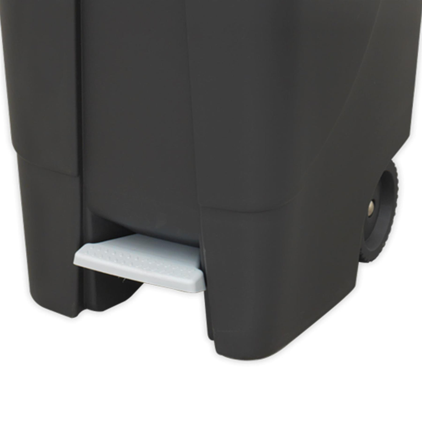 Sealey Refuse/Wheelie Bin with Foot Pedal 100L - Black