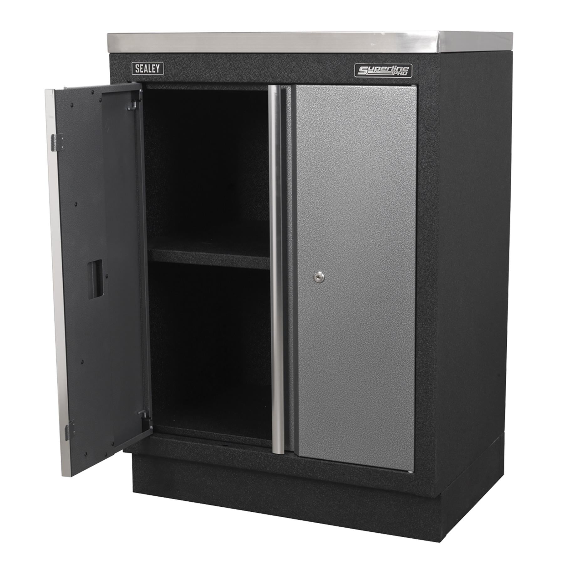 Sealey Modular 2 Door Floor Cabinetc High quality lock with two keys 680mm