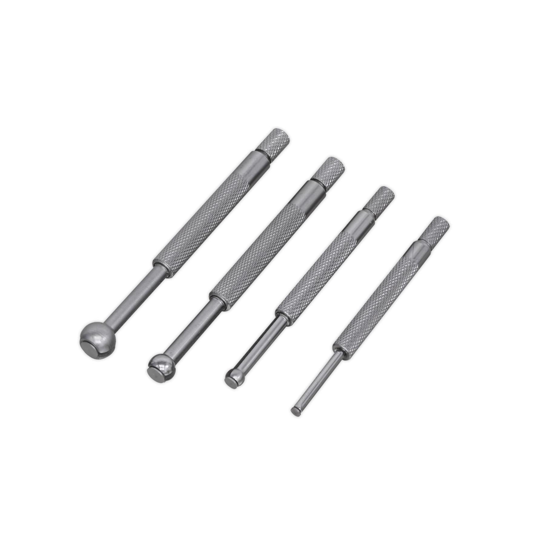 Sealey Small Hole Gauge Set With Smooth Secure Handling. 4pc