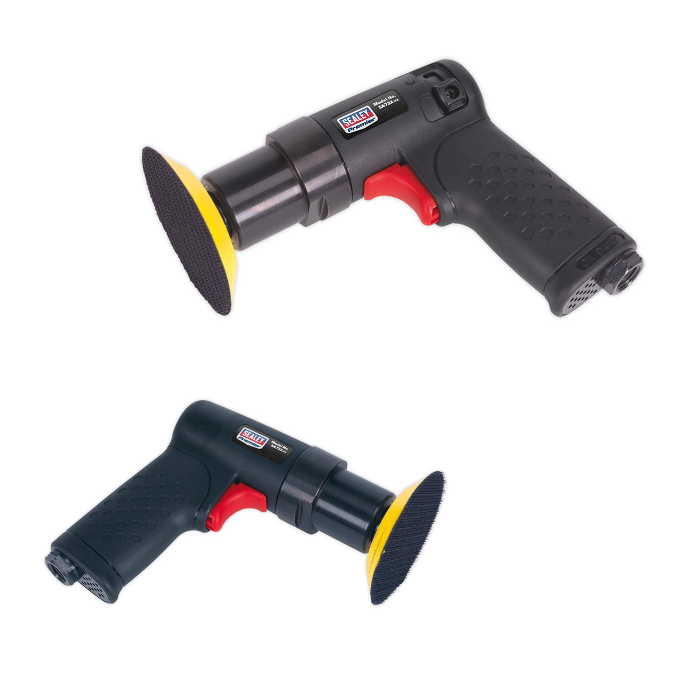 Sealey Air Polisher  75mm Mini Composite Premier Smooth & Powerful Operation