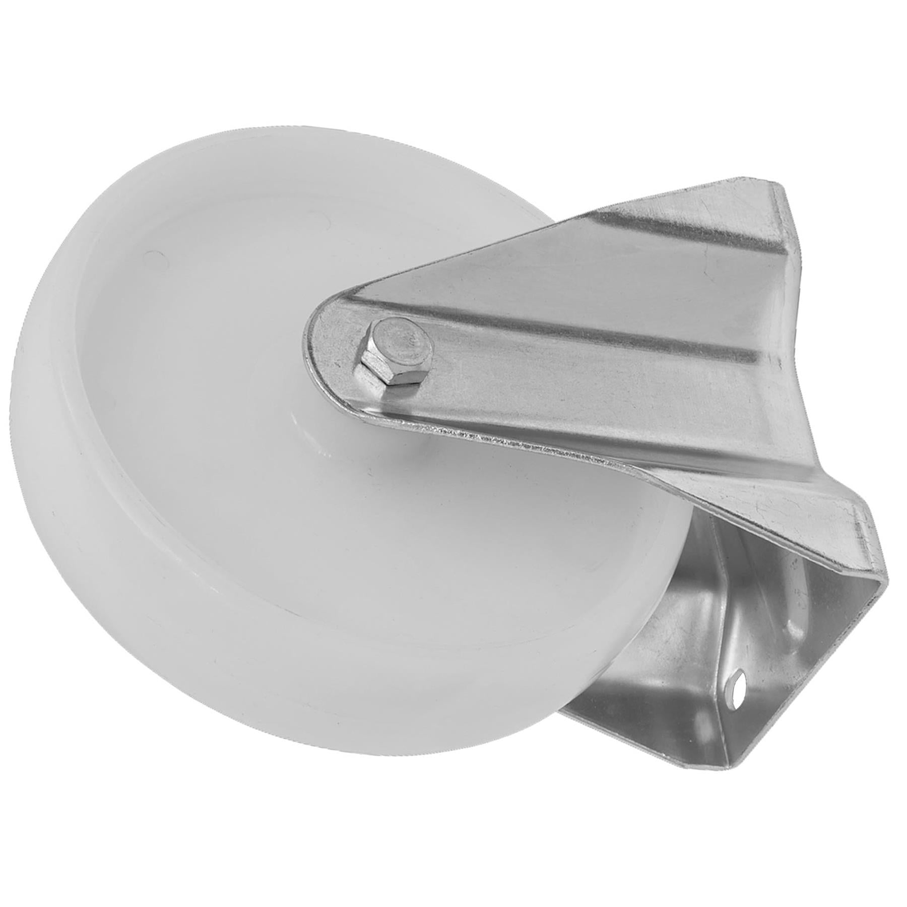 Sealey Heavy-Duty Nylon Castor Wheel Fixed Plate 80mm