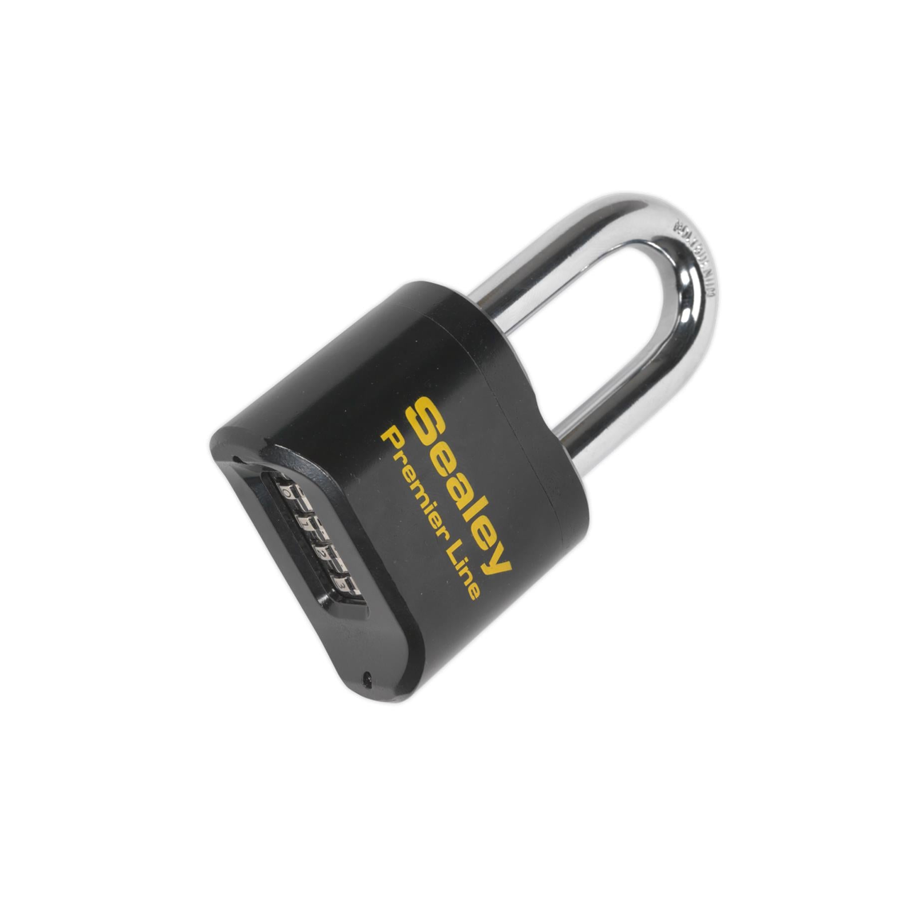 Sealey Steel Body Combination Padlock Long Shackle 62mm