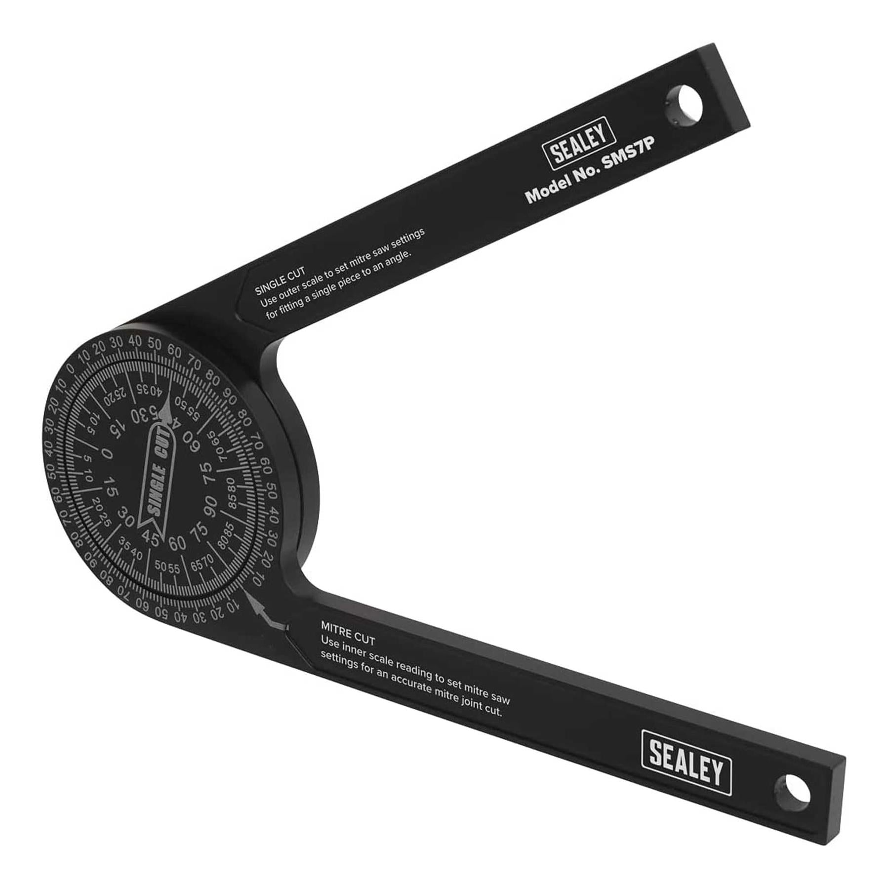 Sealey Mitre Saw Protractor - Aluminium