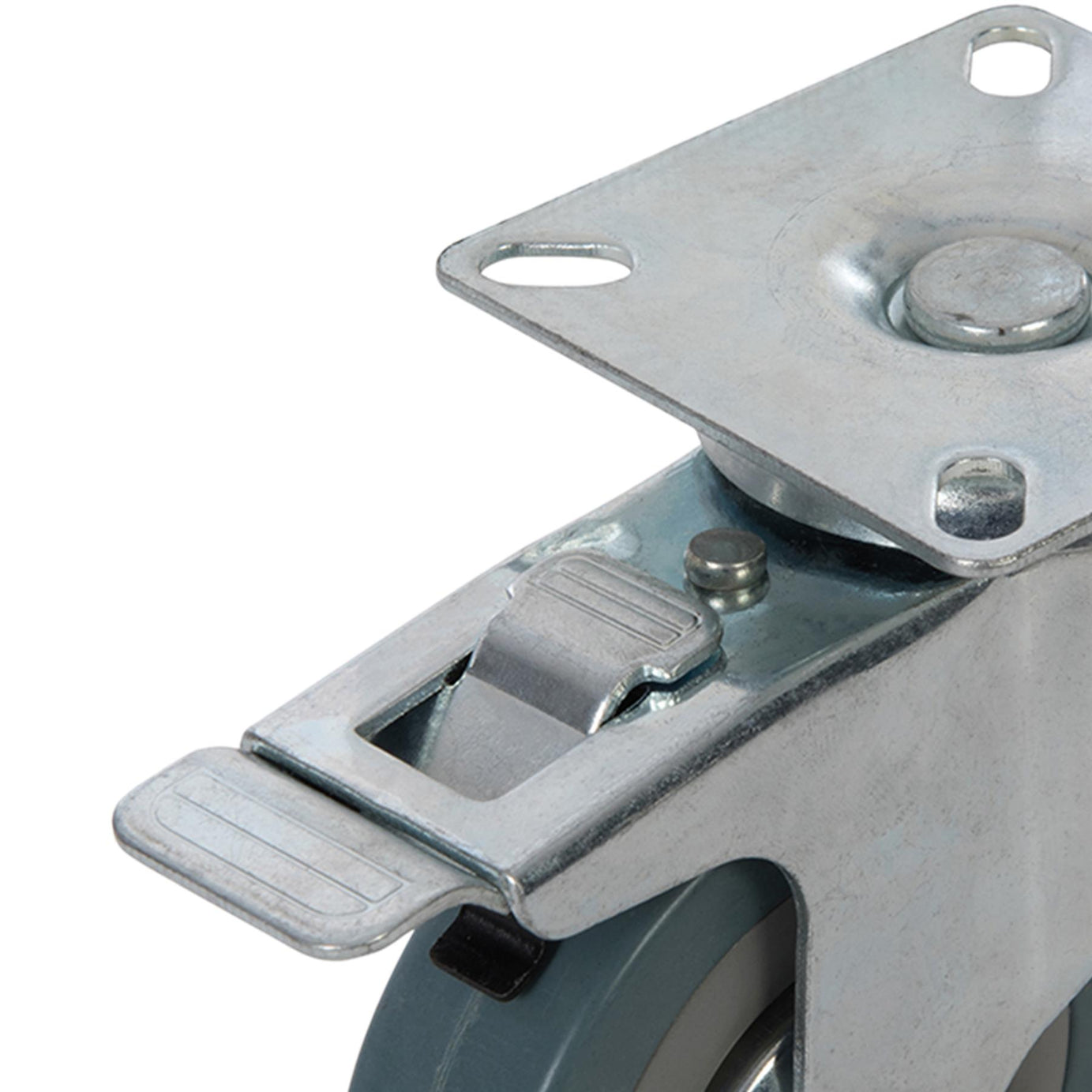 Heavy Duty Swivel Rubber Castor Caster Wheels Cart Wheel 75mm