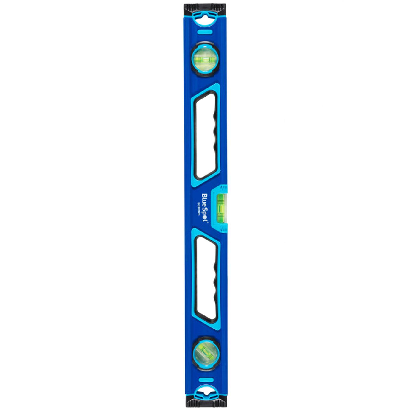 BlueSpot Professional Spirit Level 2ft / 24" (600mm) 3 Vials Ribbed HD Level