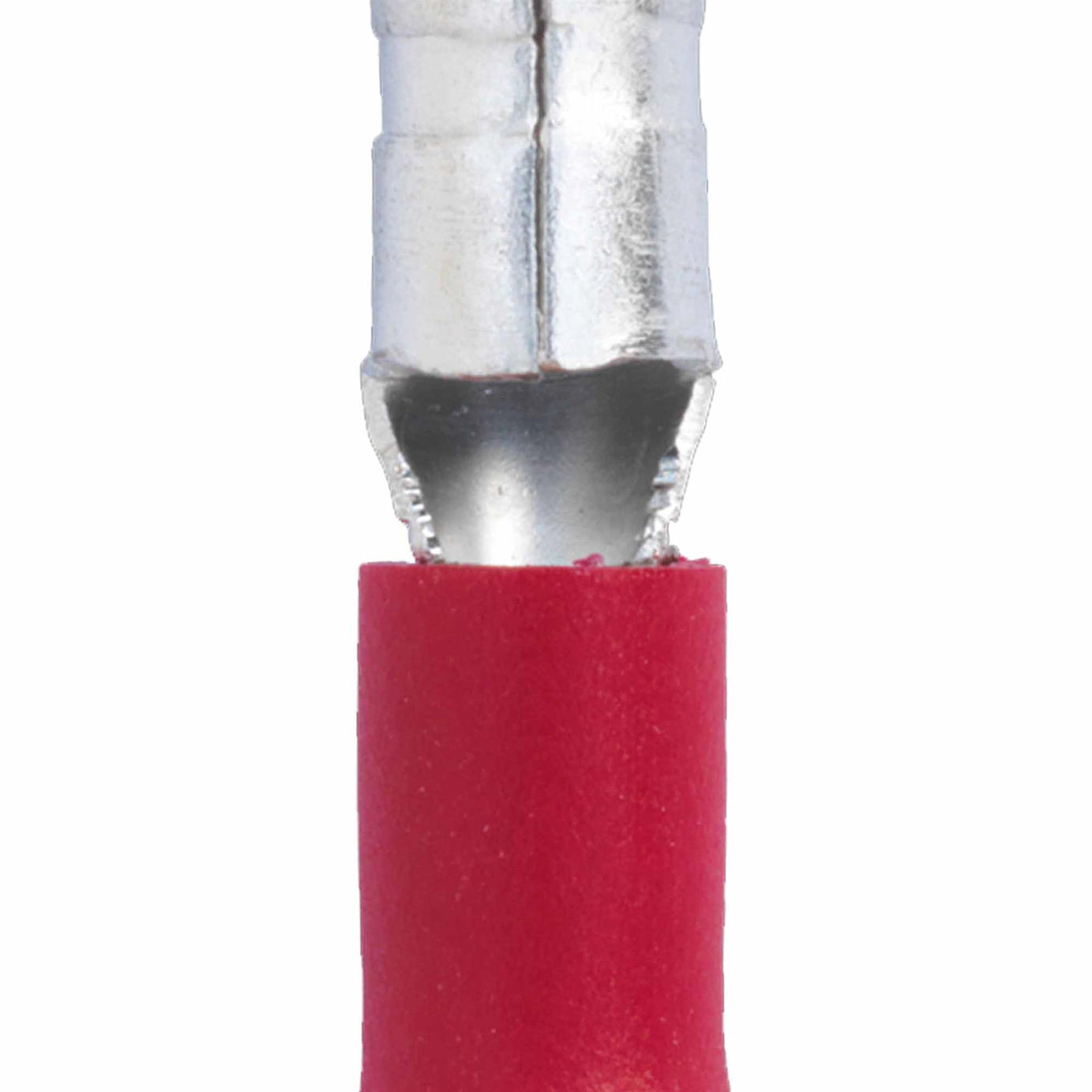 Bullet Terminal 4mm Male Red Pack of 100. RT11 Sealey