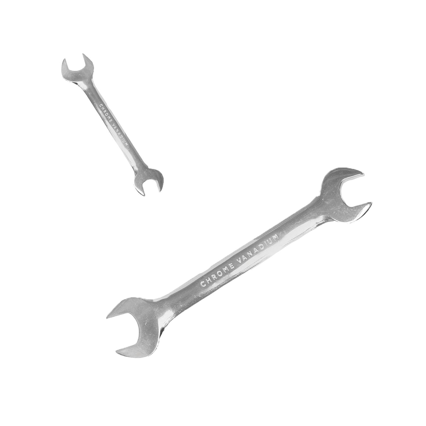 6Pce Open-Ended Spanner Set - 6 - 17mm High Quality Fully Polished Finish