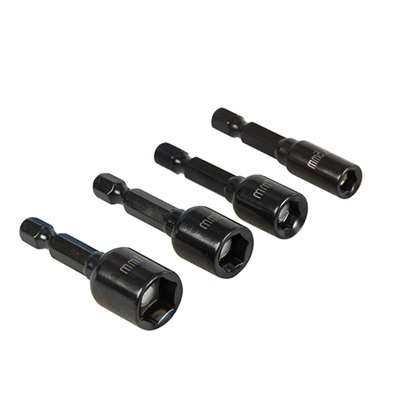 Magnetic Nut Driver Set 5  12mm Hex Drive Drill Socket Use With Power Drills