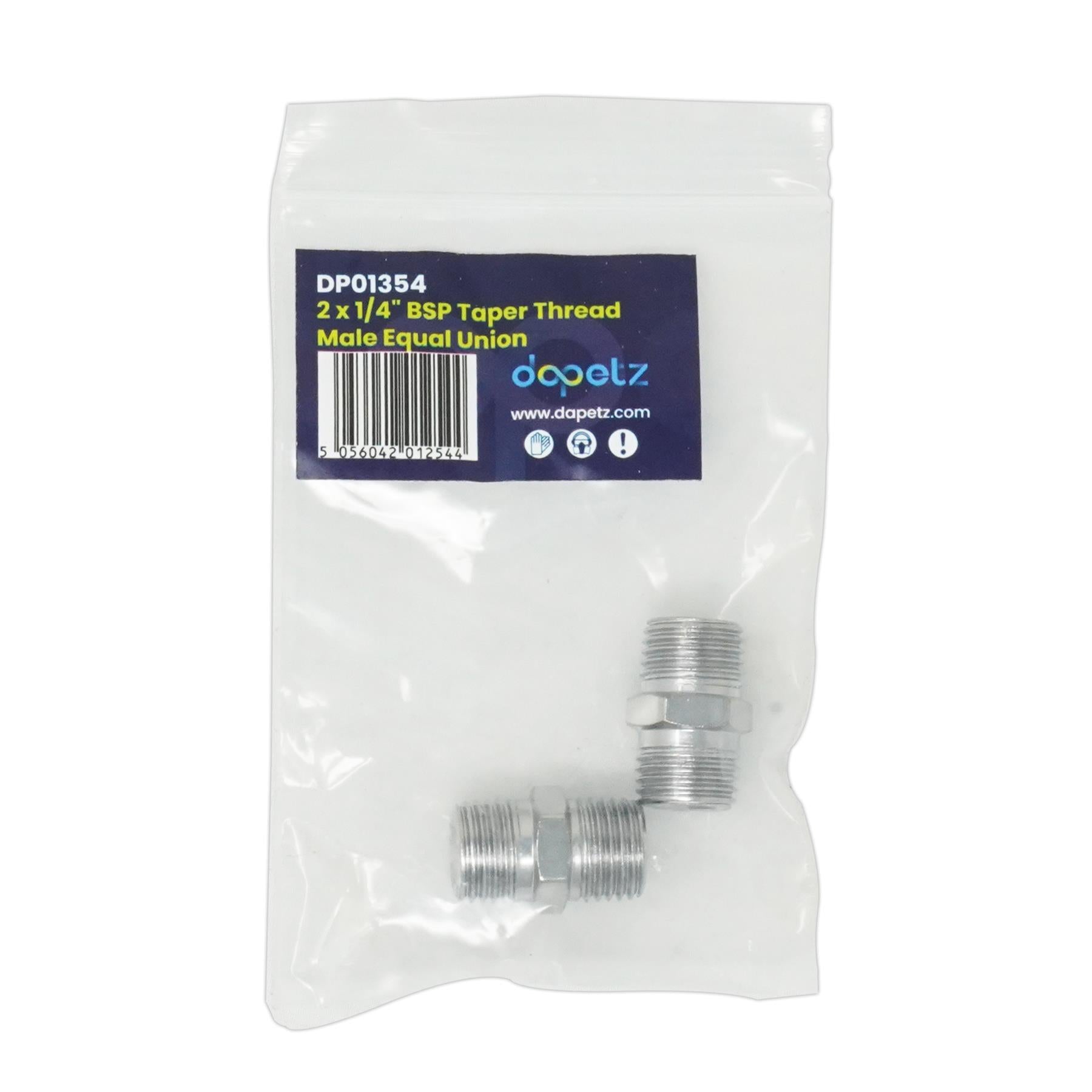 2 X Air Line Equal Union Connector