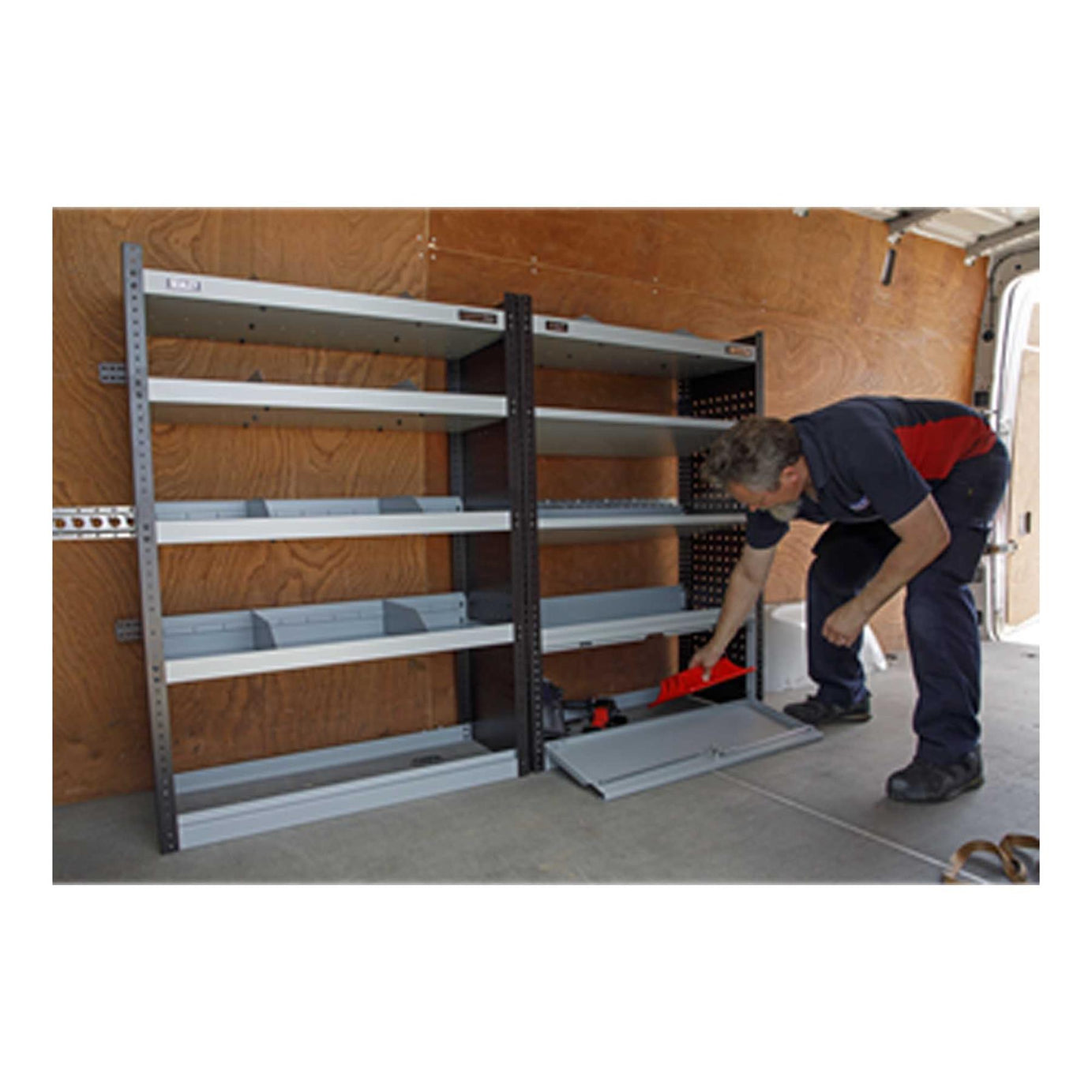 Sealey Modular Flat Shelf Van Storage Unit 925mm