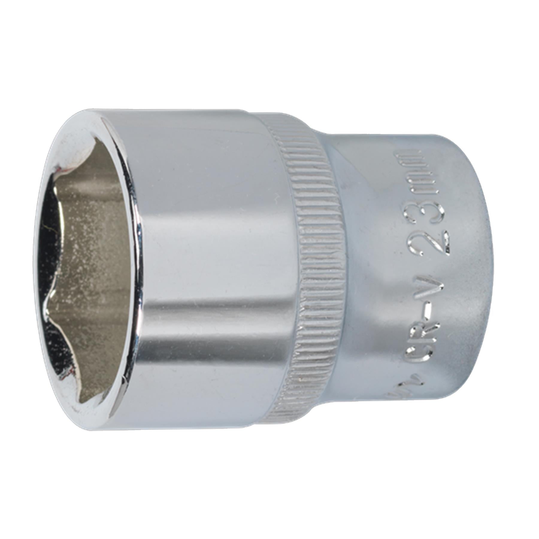 Sealey WallDrive Socket 23mm 1/2"Sq Drive Fully Polished