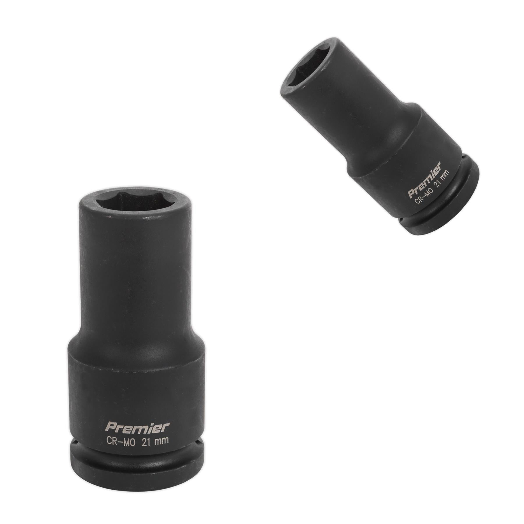 Sealey Impact Socket 21mm Deep 3/4"Sq Drive