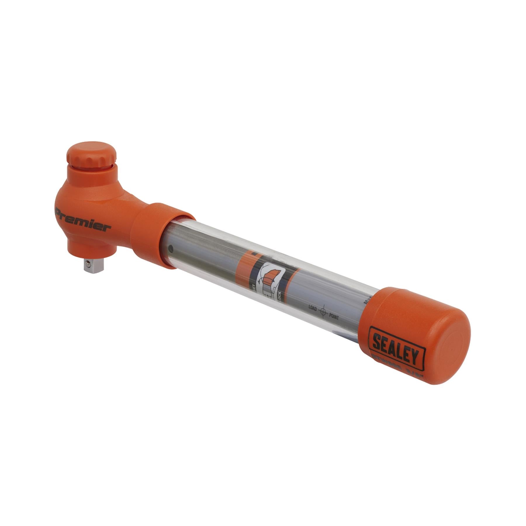 Sealey Torque Wrench Insulated 3/8"Sq Drive 5-25Nm Chrome Vanadium Steel
