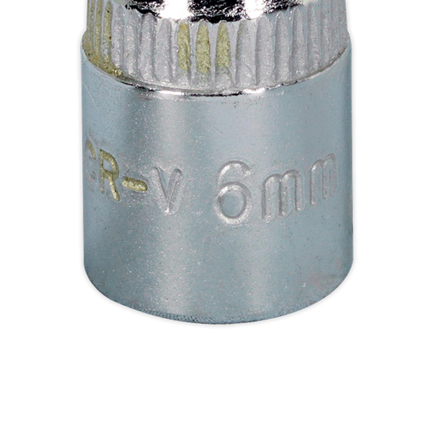 Sealey WallDrive Socket 6mm 1/4"Sq Drive Fully Polished