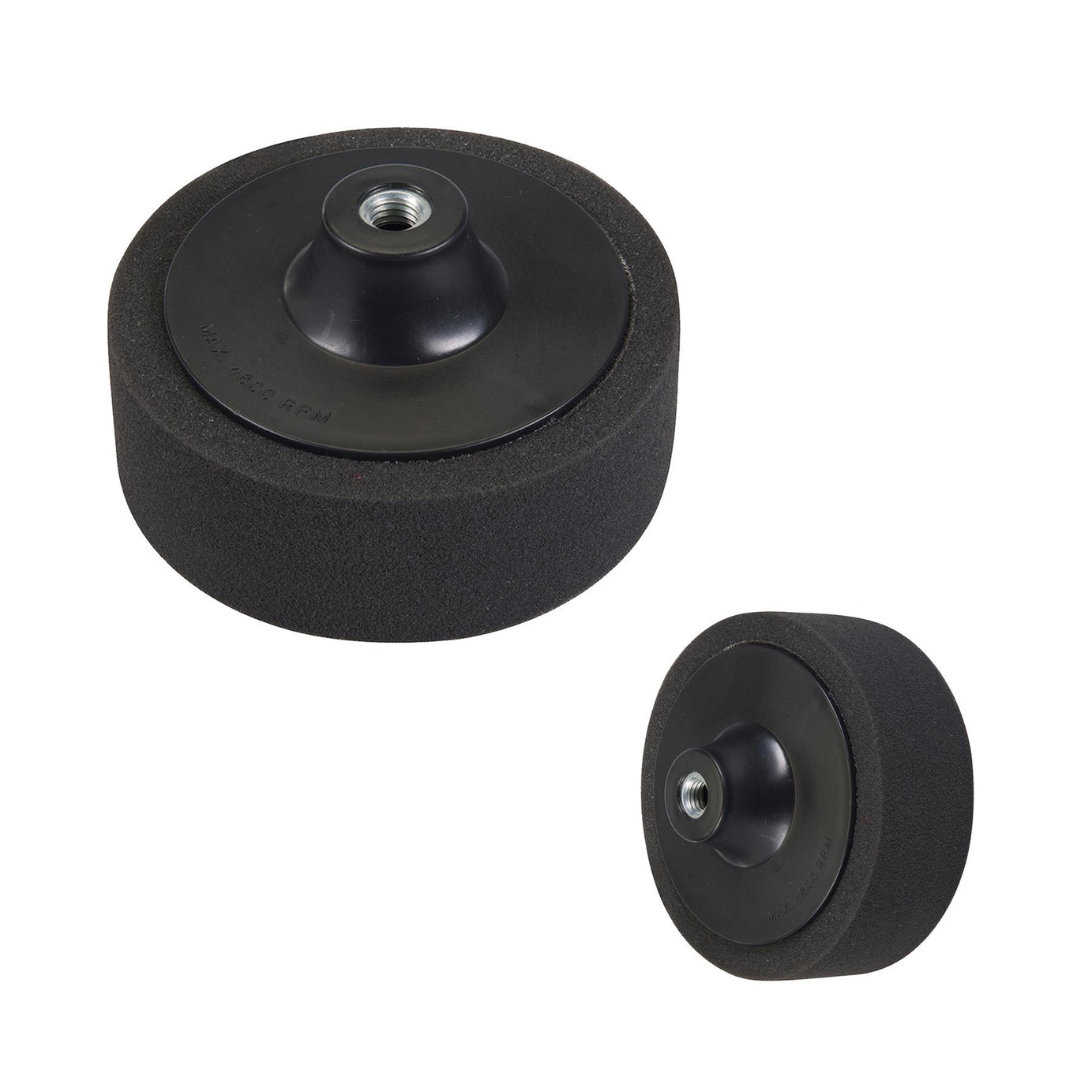 High Ultra Soft Buffing Polishing Sponge Black 150mm Finish Pad M14 New