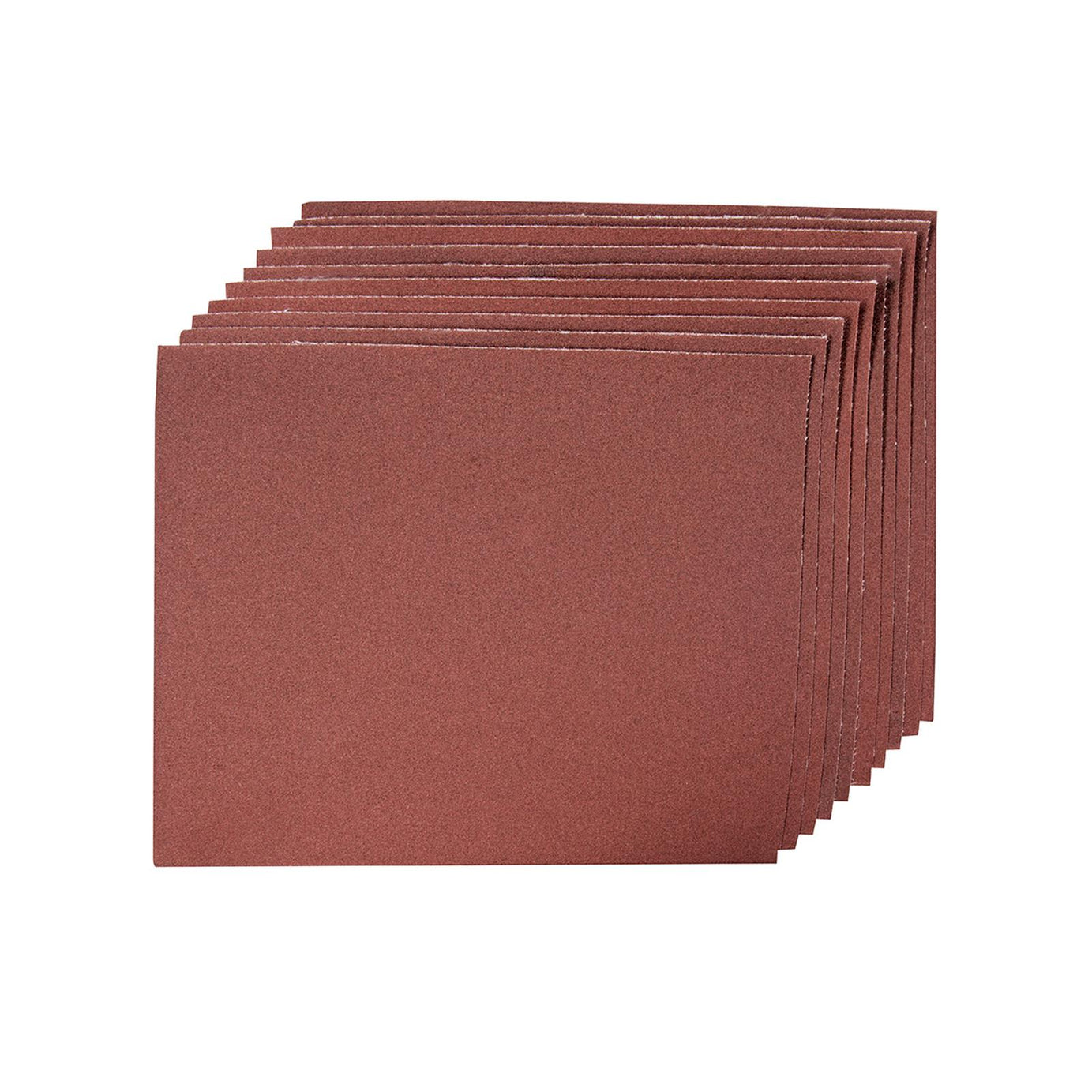 Emery Cloth Hand Sanding Sheets 10Pk Grit 180 Quality For Metal & Rust Removal