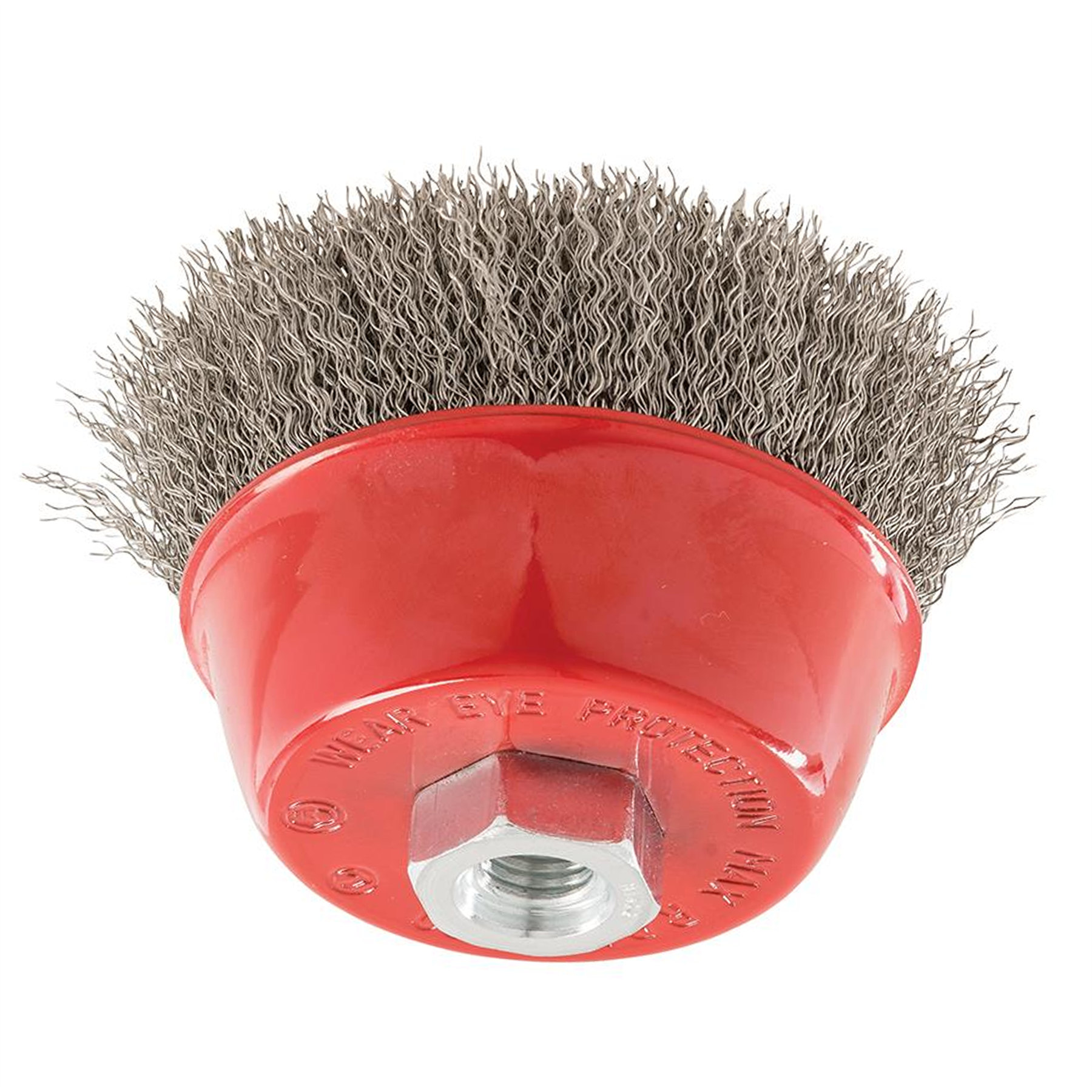 Stainless Steel Crimp Cup 100mm Wire Brush M14 Rust Removal High Quality