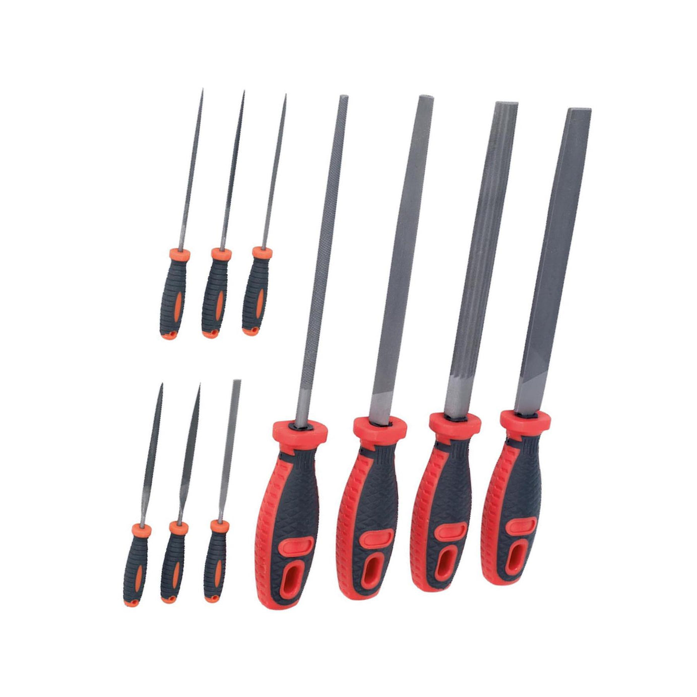 Sealey File Set 10pc Engineer's & Needle