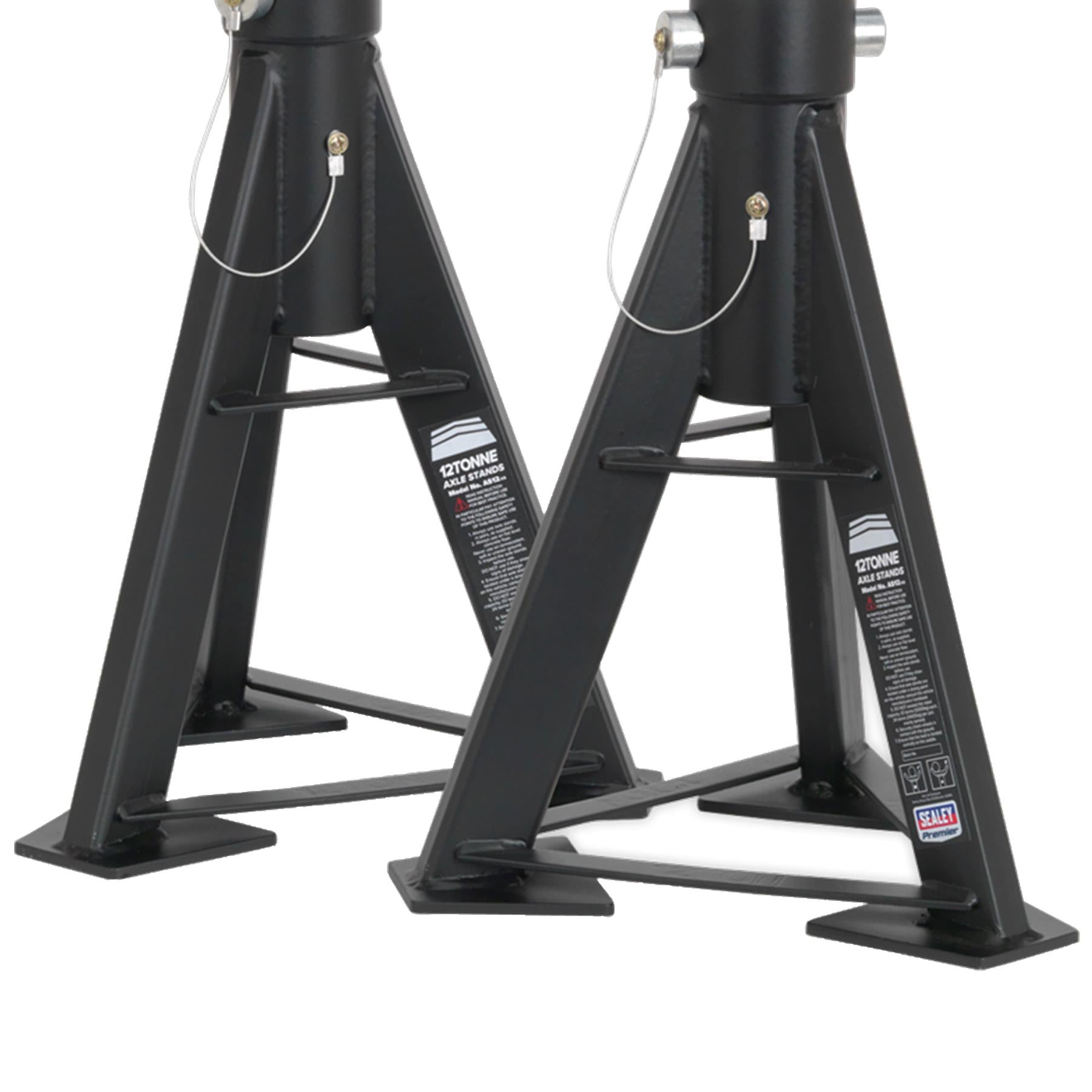 Sealey Axle Stands (Pair) 12tonne Capacity per Stand