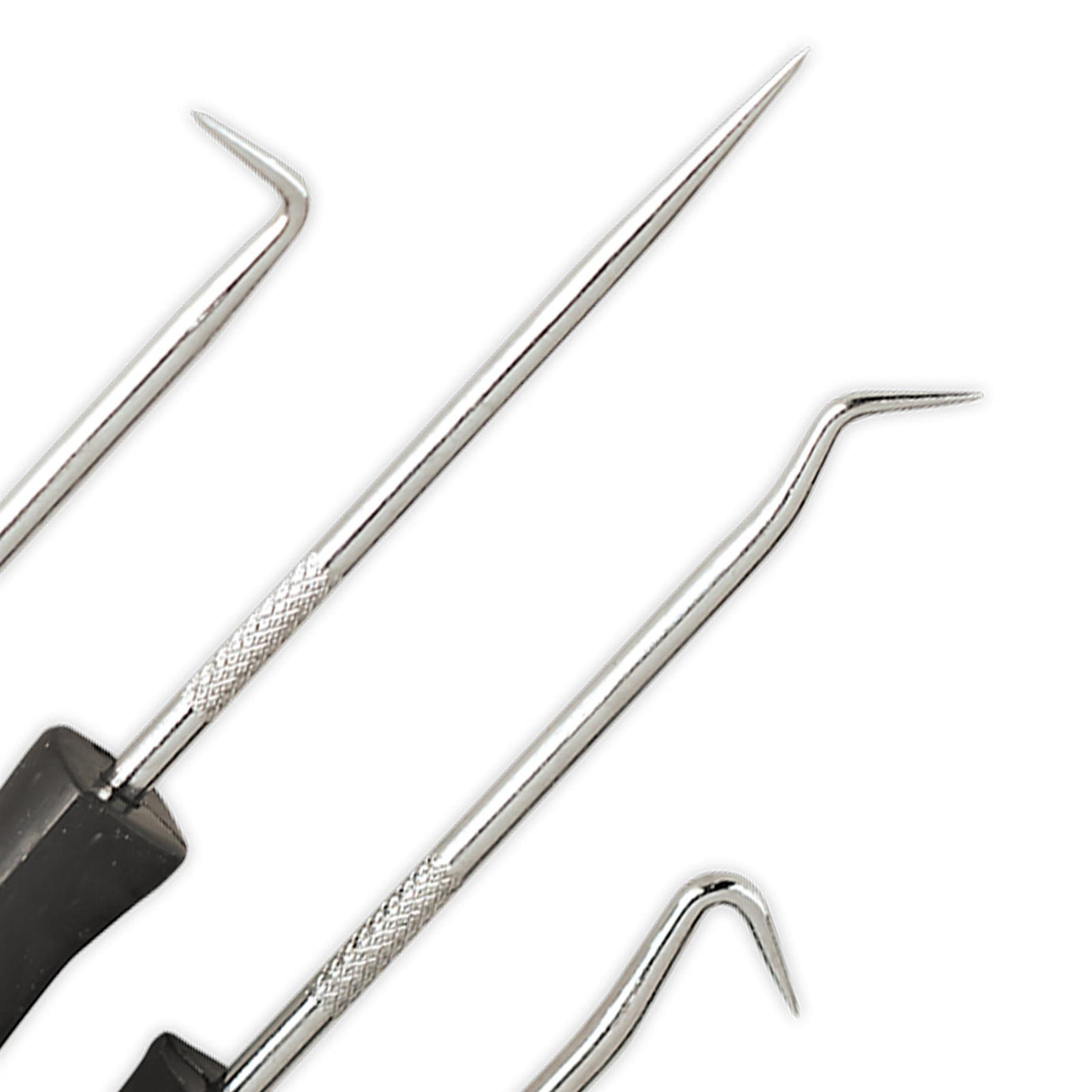Sealey Mini Hook Set 4pc Classic styled handles.