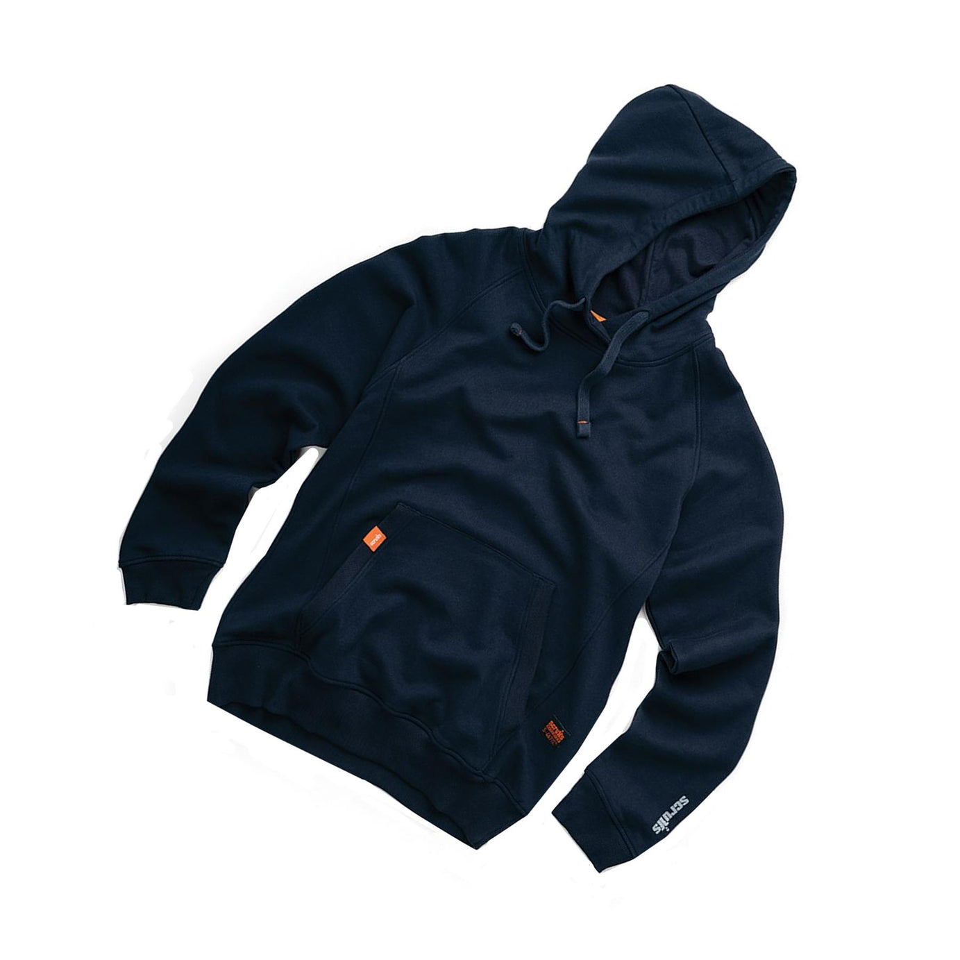 Scruffs Eco Hoodie Trade Work Hoodie Navy Men Hooded Jumper XXL