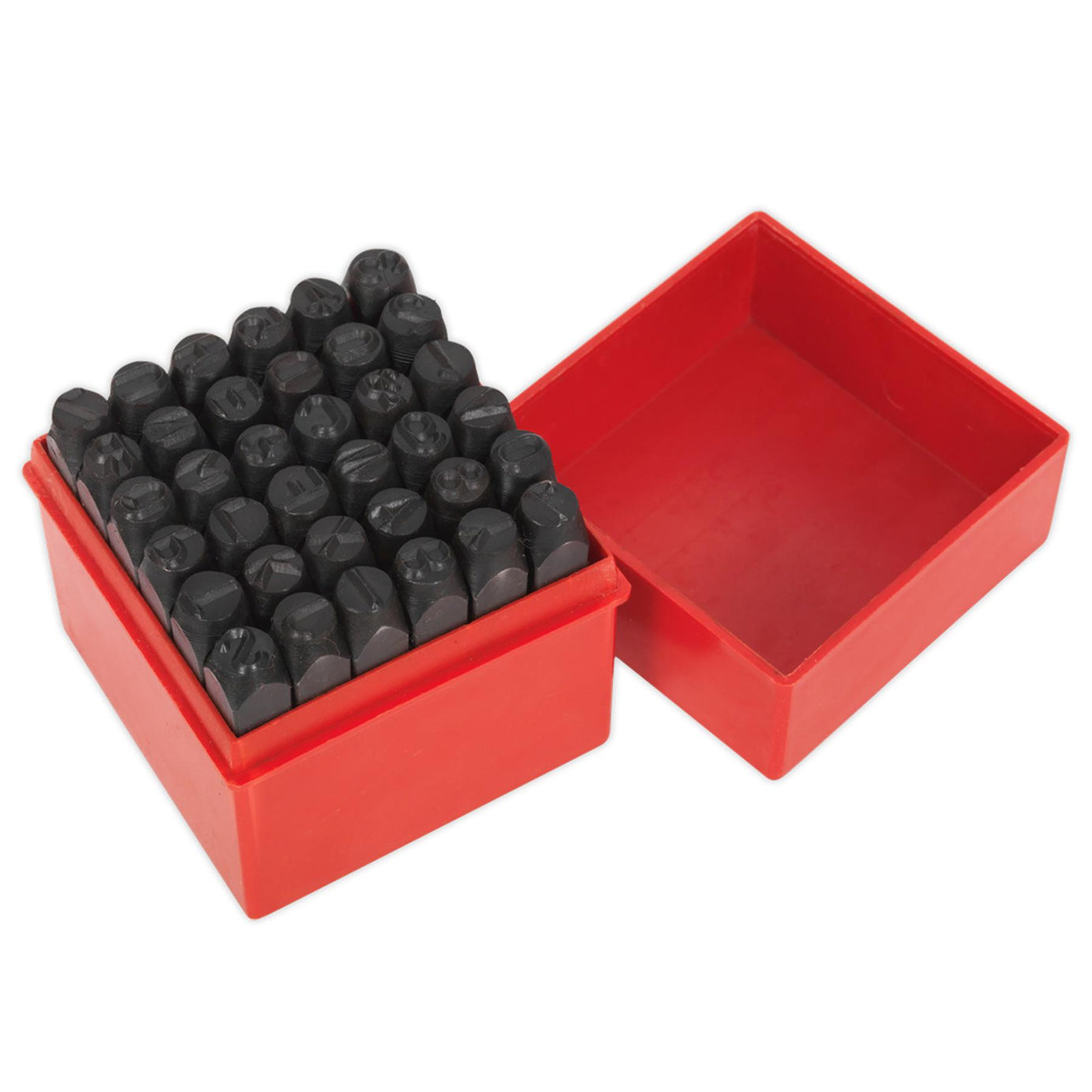 Sealey 36pc 8mm Letter & Number Punch Set