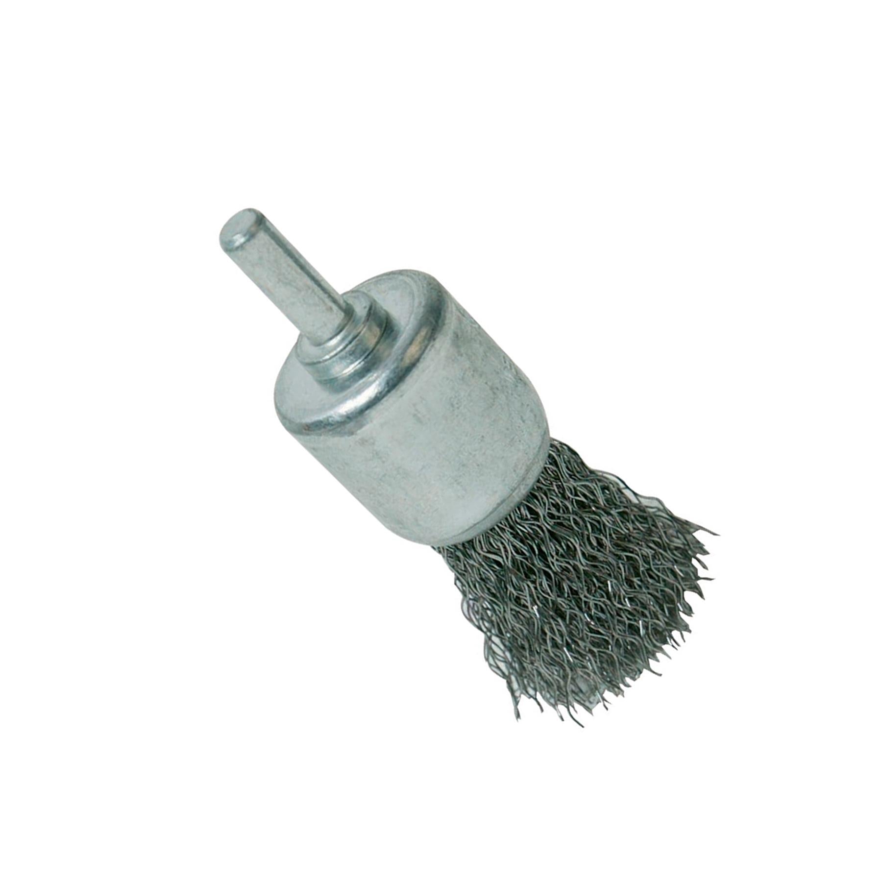 24mm End Brush Wire Cup Power For Rust And Paint Removal, Descaling, Deburring