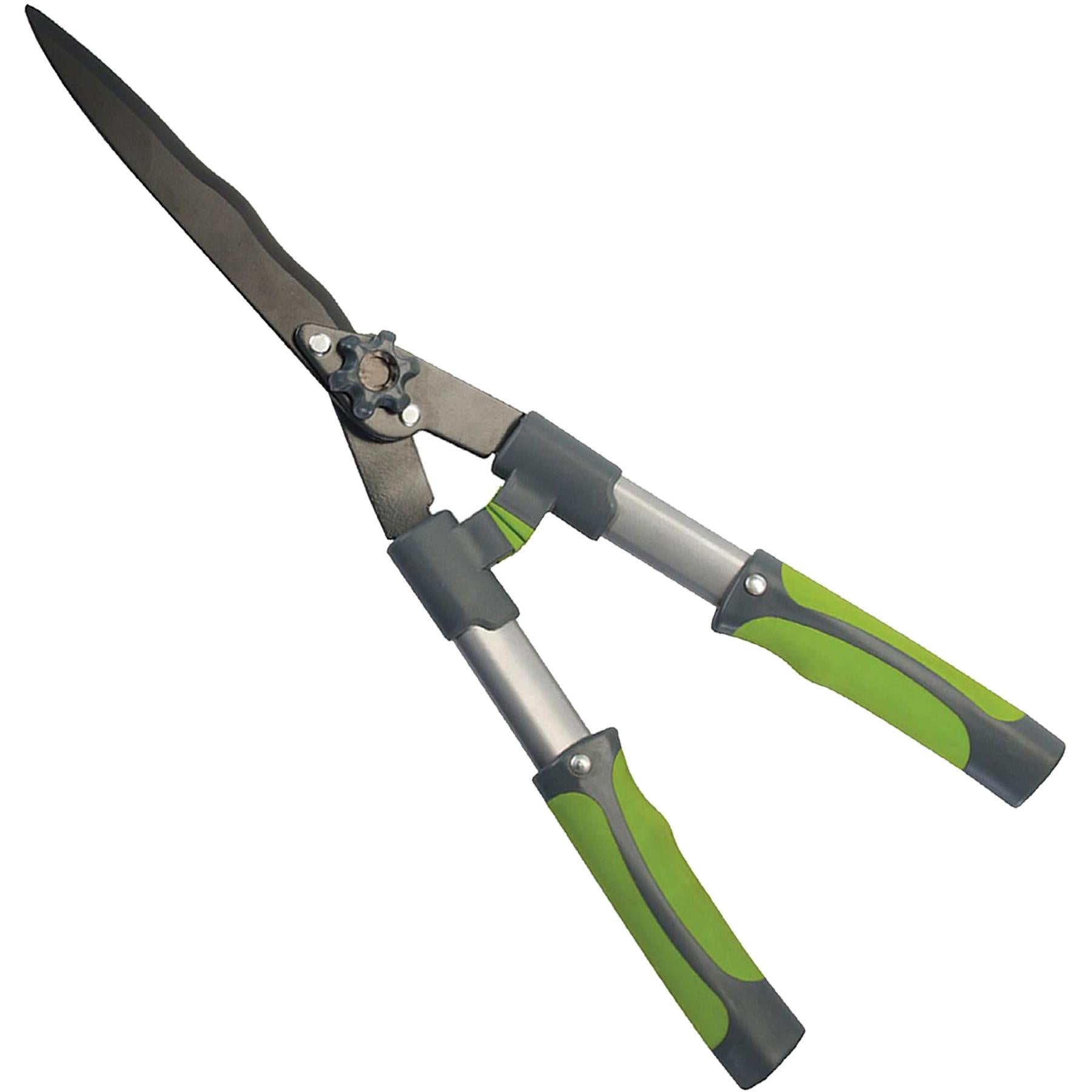 Hedge Shears 565mm Gardening Hand Tool Rubber-Coated Plastic Handle W/ Bumper