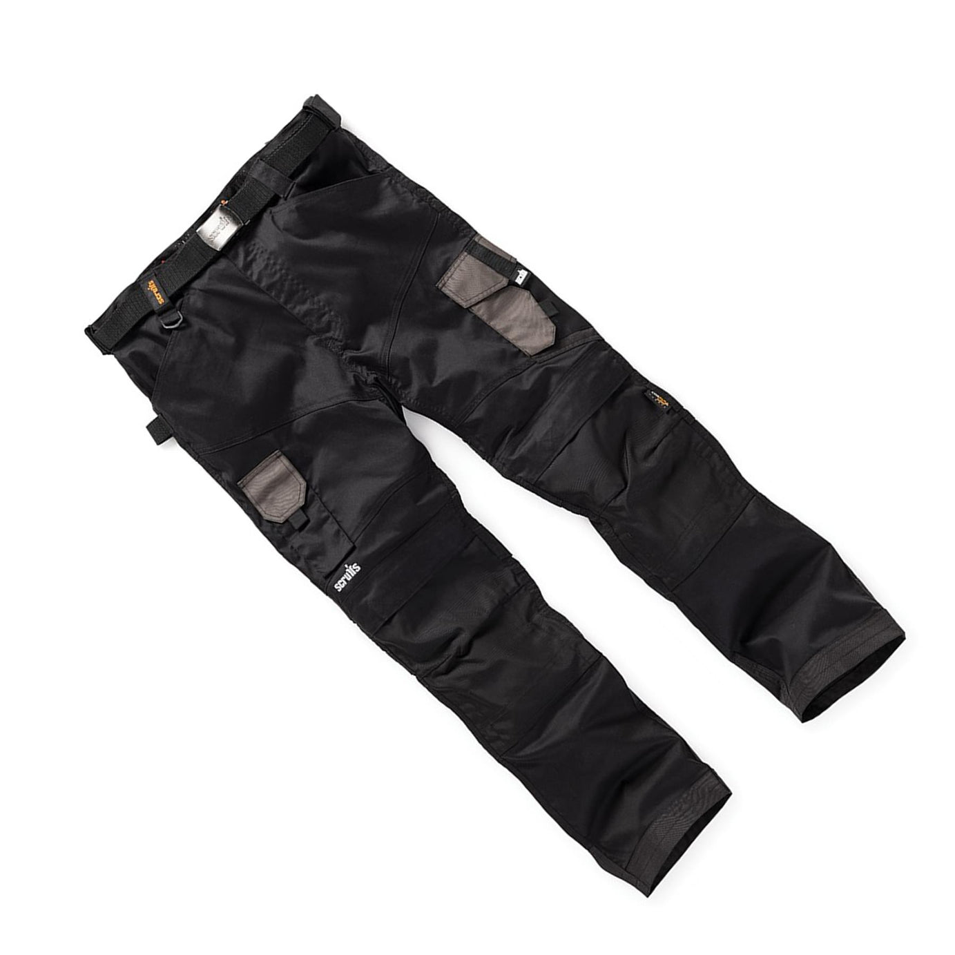 Scruffs Work Trouser Pro Flex Lightweight Slim Fit Hard Wearing Black 38L