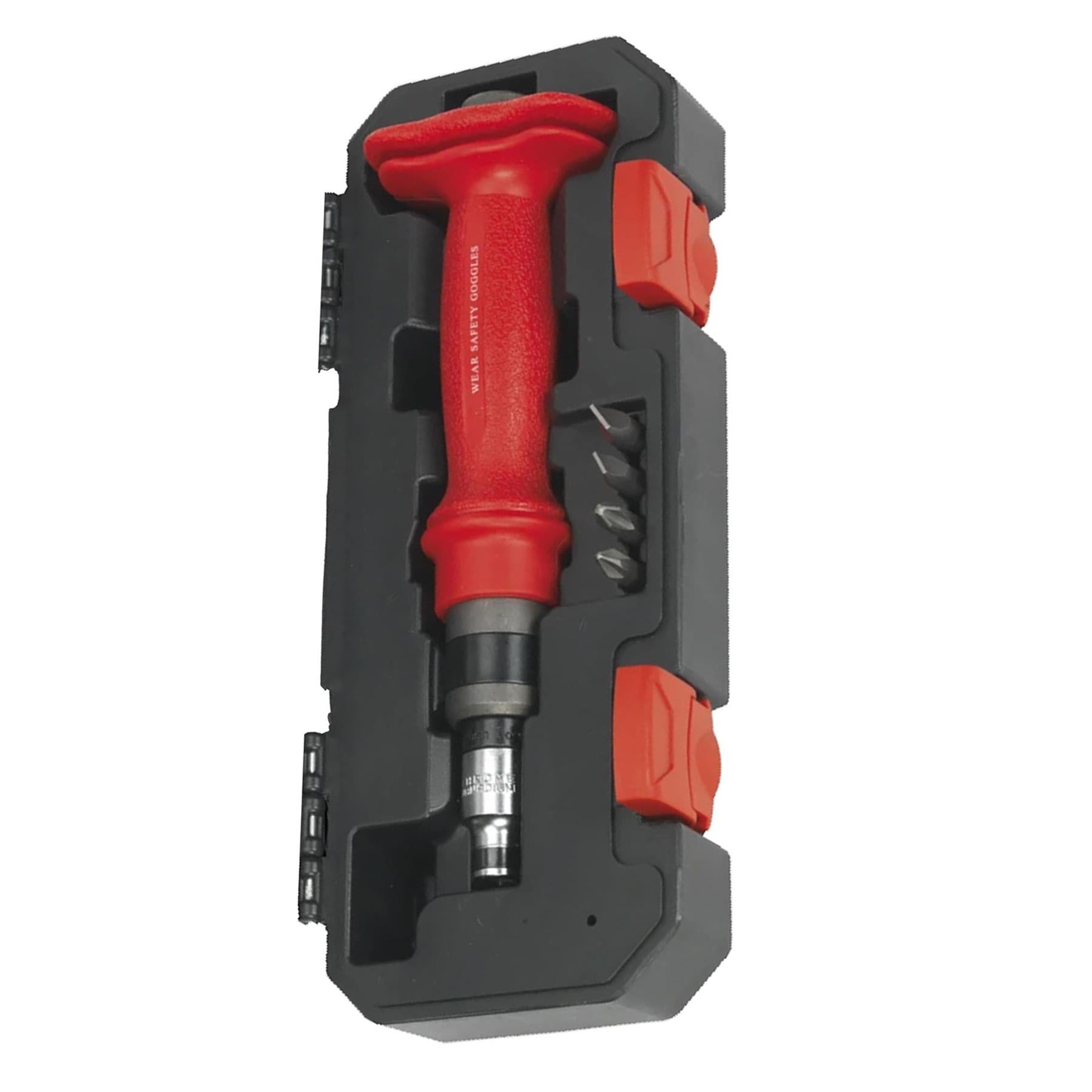 Sealey Impact Driver Set 10pc Heavy-Duty Protection Grip