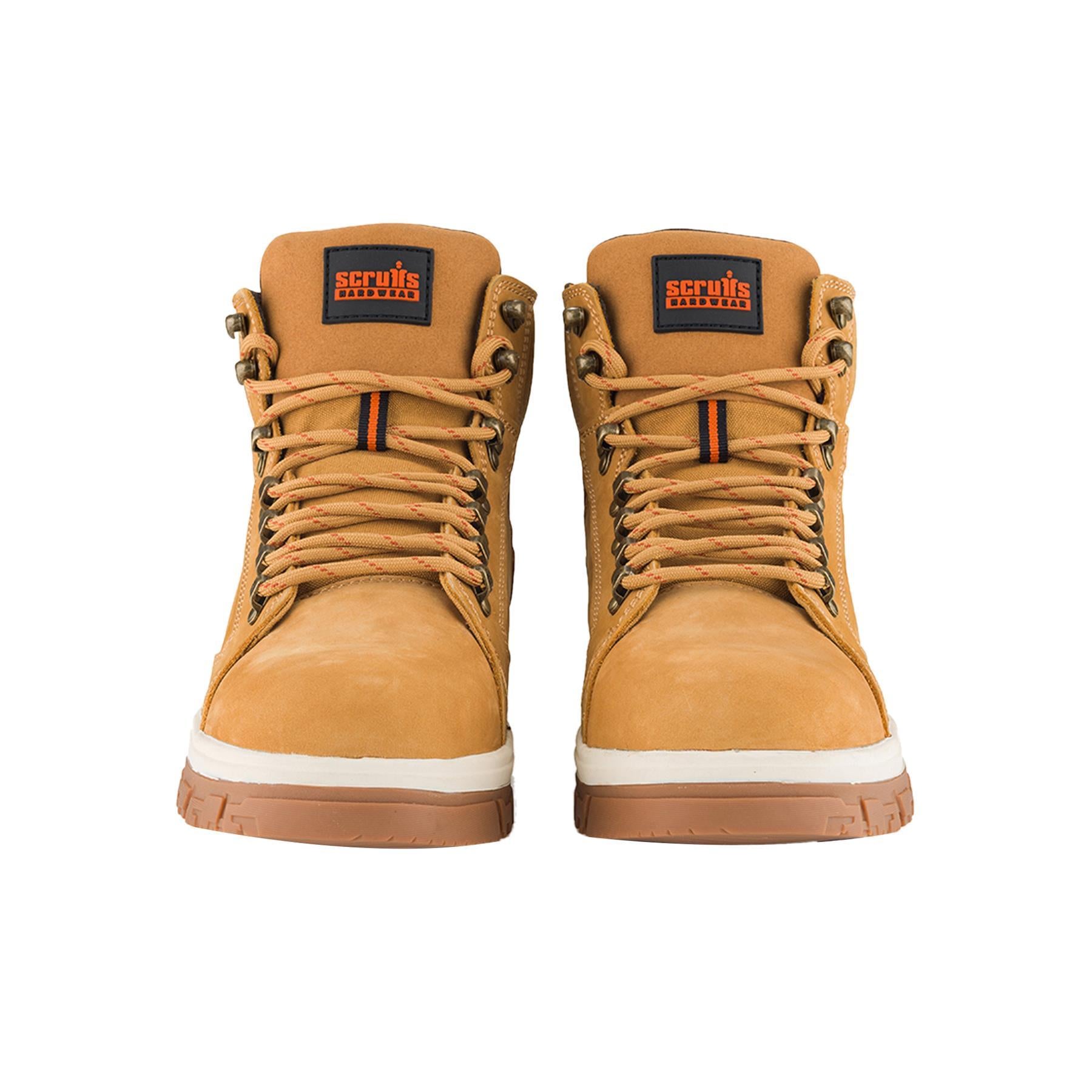 Scruffs Nevis Safety Boot Tan Size 7 / 41 Slip Resistant