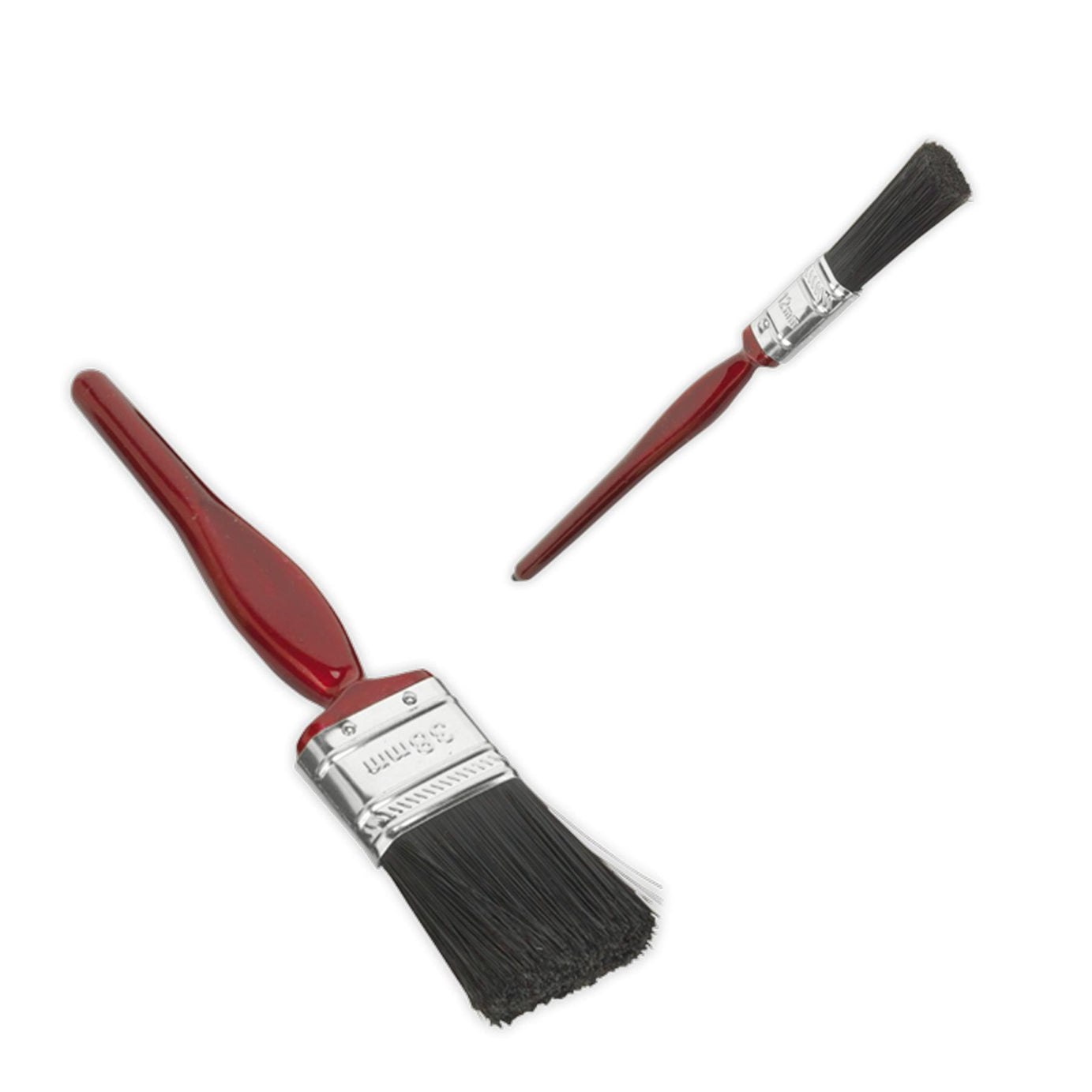 Sealey Pure Bristle Paint Brush Set 9pc