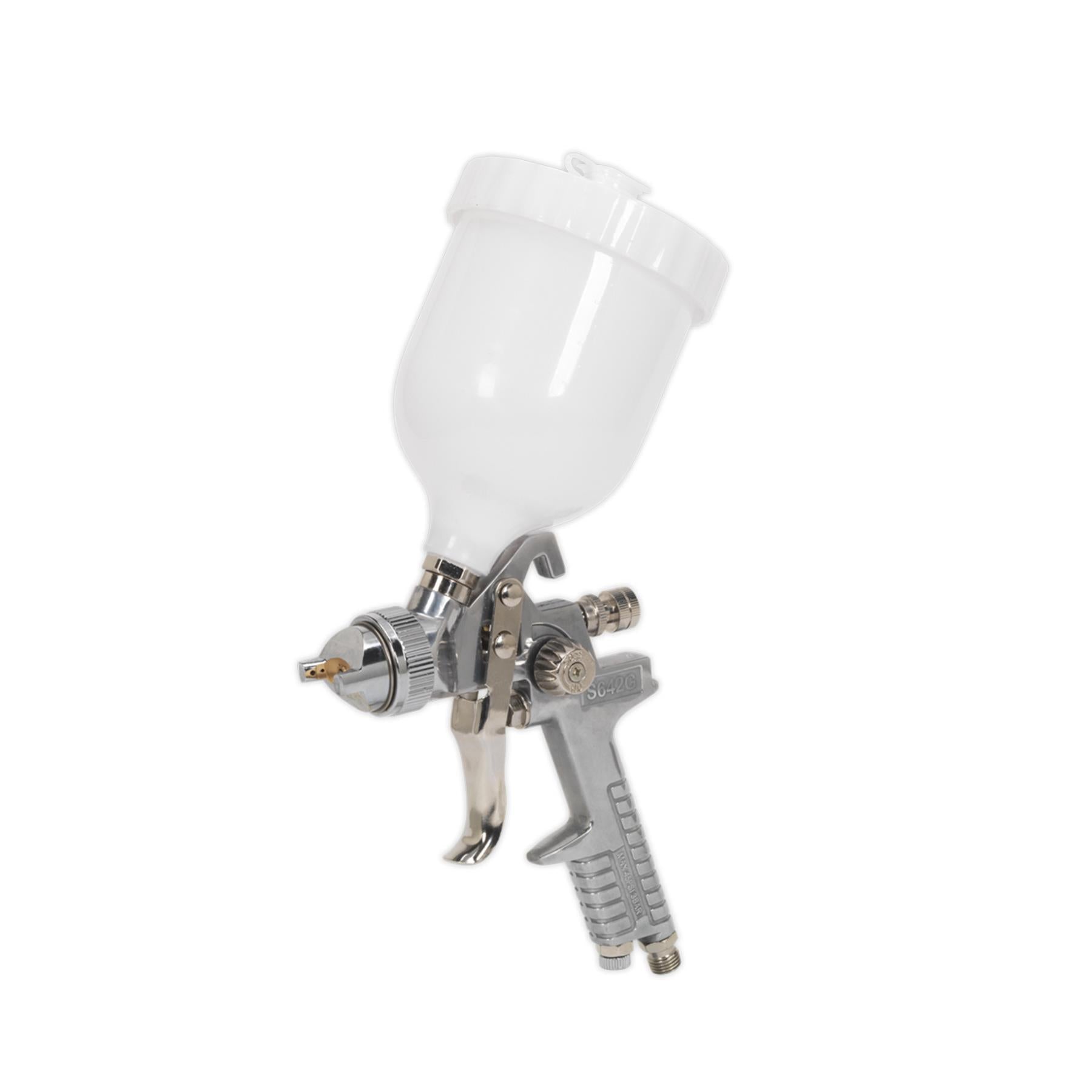 Sealey Spray Gun Gravity Feed 1.8mm Set-Up