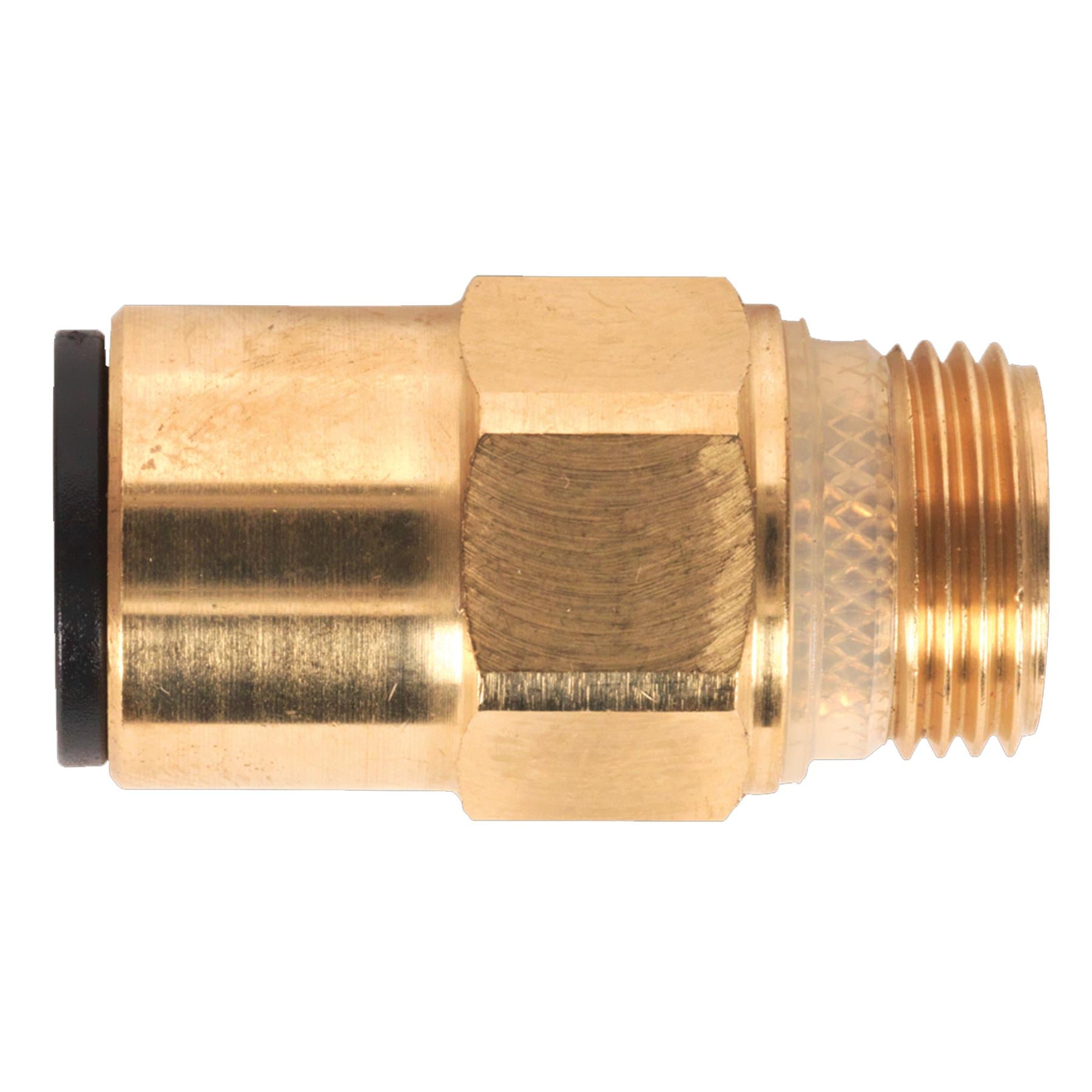 Sealey Brass SuperThread Str Adaptor 12mmx3/8"BSP Pk of 2(RM011213)
