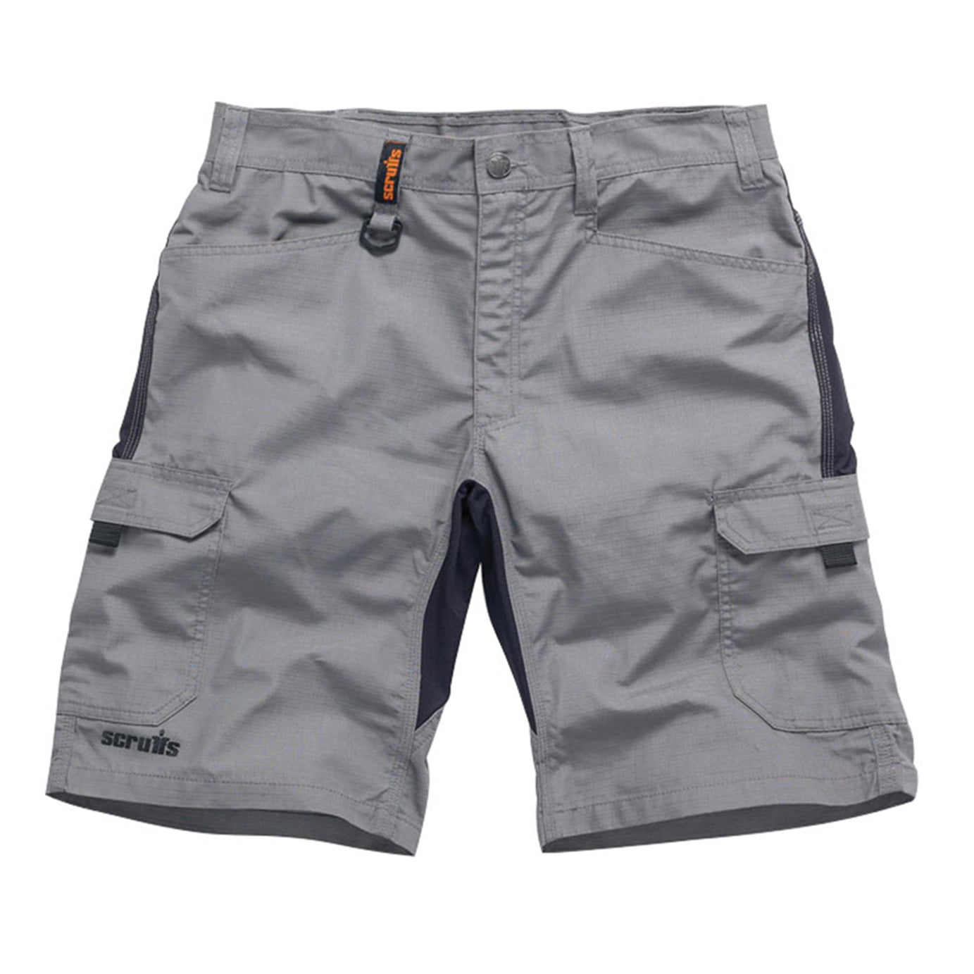 Scruffs Flex Work Shorts 32"W Men's Combat Cargo Trade Graphite
