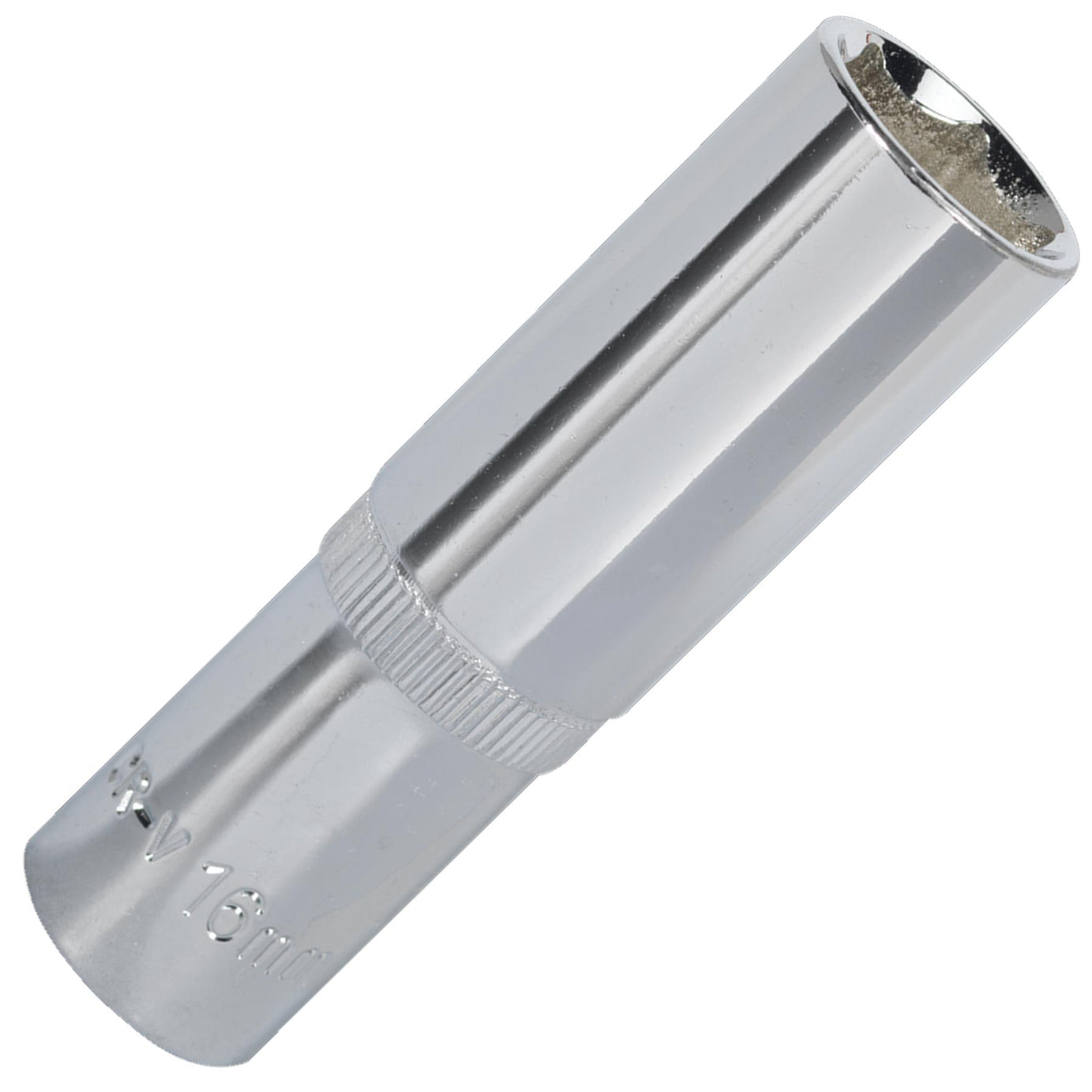 Sealey WallDrive Socket 16mm Deep 1/2"Sq Drive Fully Polished