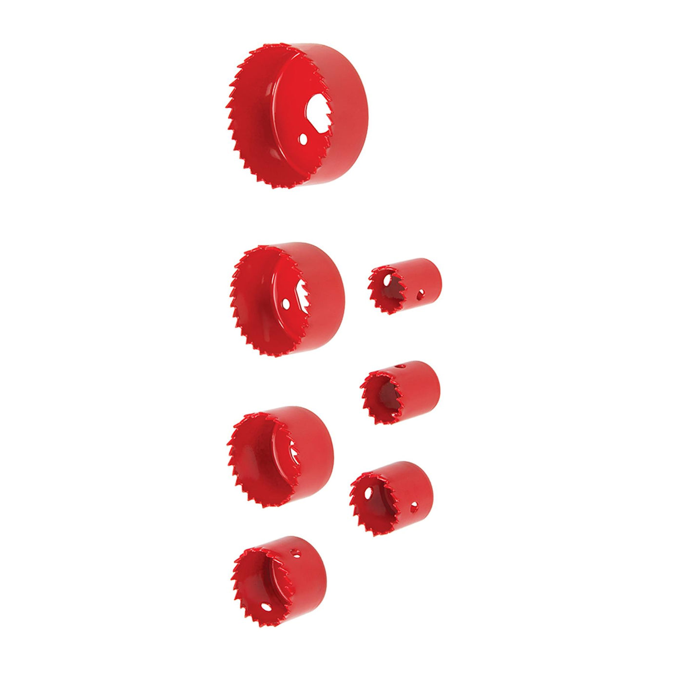 11 Pieces Holesaw Kit Set - Hole Saws For Plaster Board Wood Fiber Glass