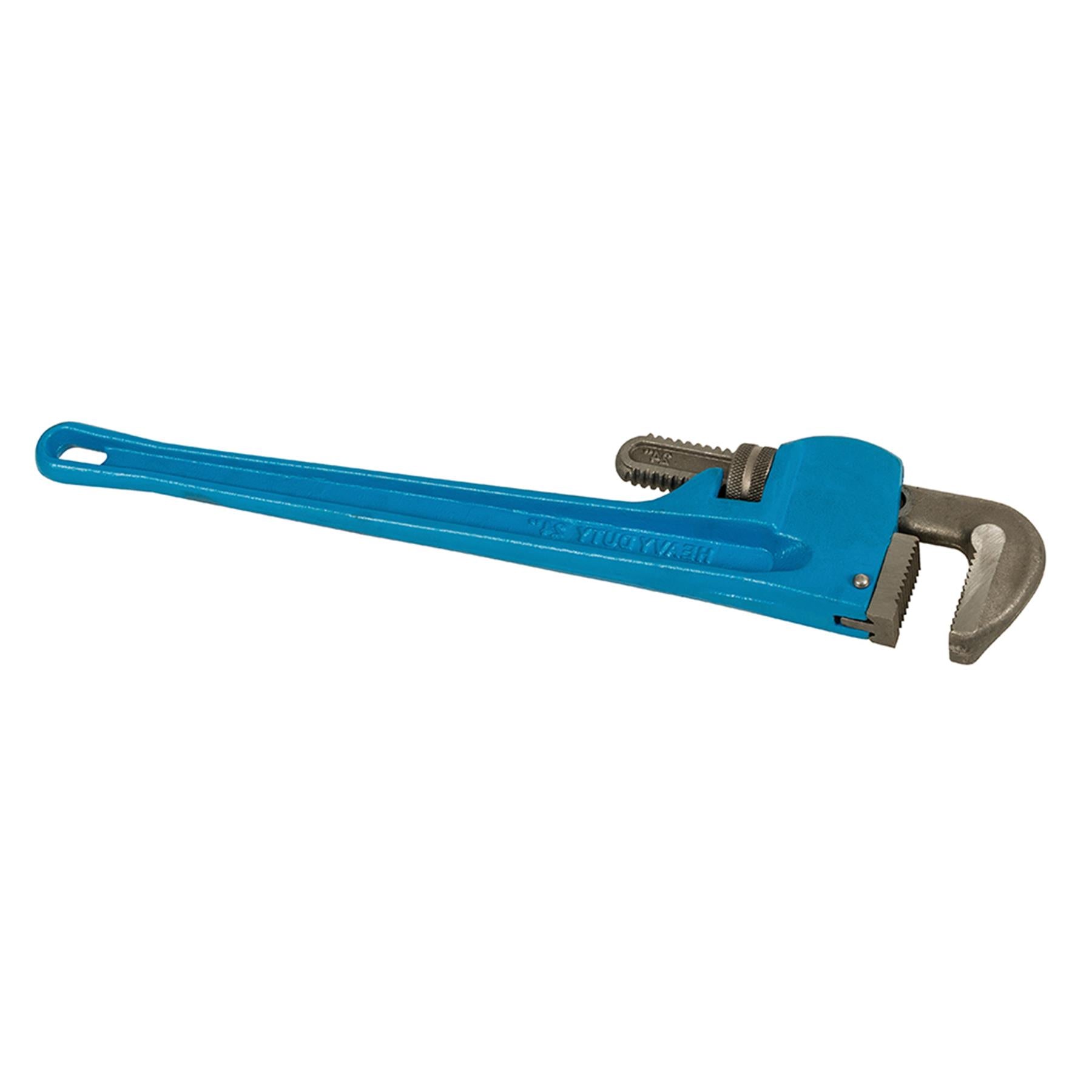 24" HEAVY DUTY ADJUSTABLE PLUMBERS MONKEY PIPE WRENCH SPANNER TOOL